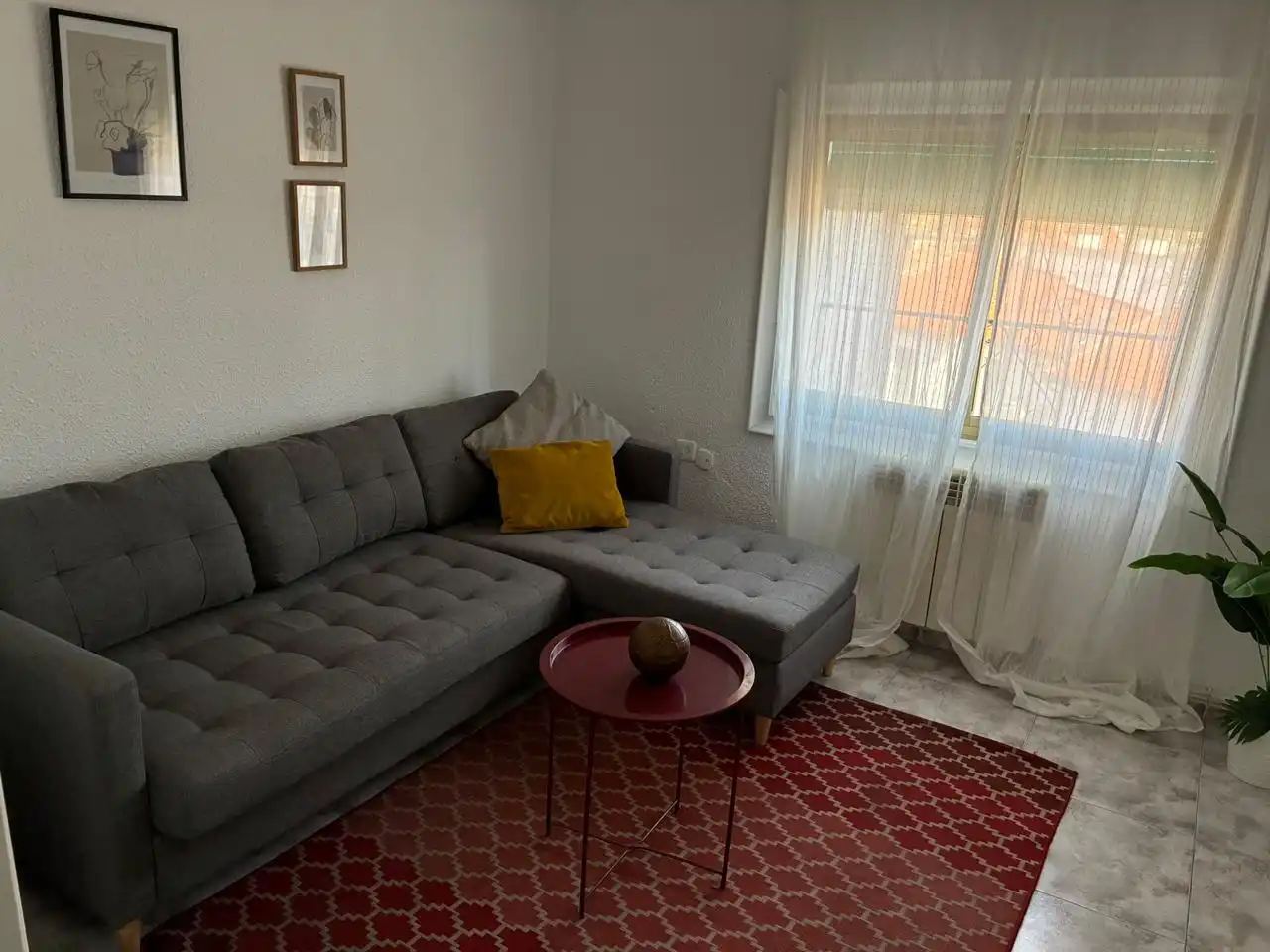 Living room of Flat for rent in Calatayud  with Heating and Furnished