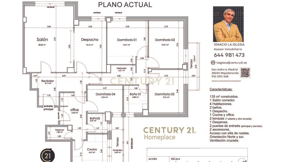 Foto 1 de Piso en venta en C. de Mauricio Legendre, 15, Chamartín, 28046 Madr, 15, Castilla, Madrid