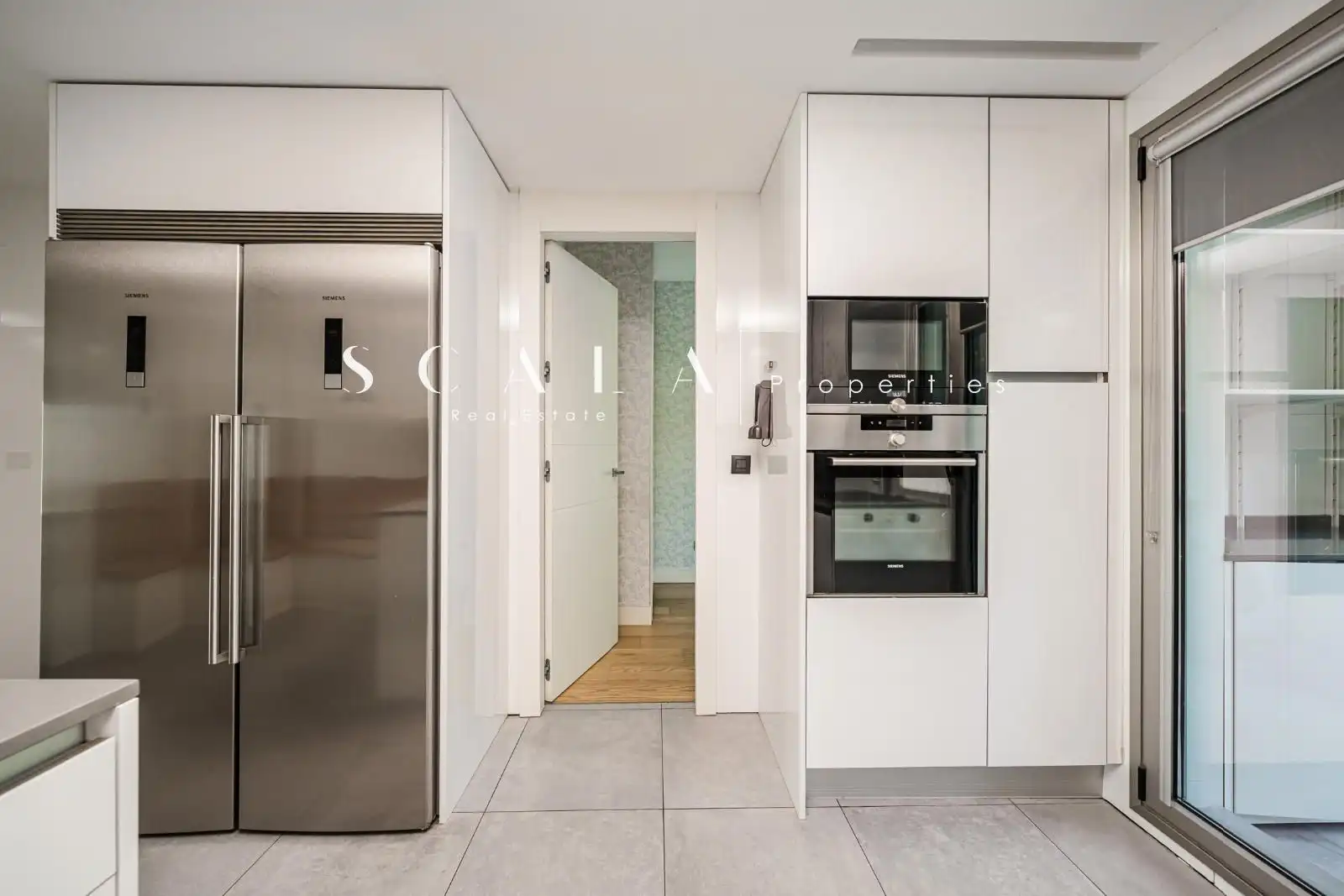 Küche von Wohnung zur Miete in Madrid mit Klimaanlage, Heizung und Privatgarten