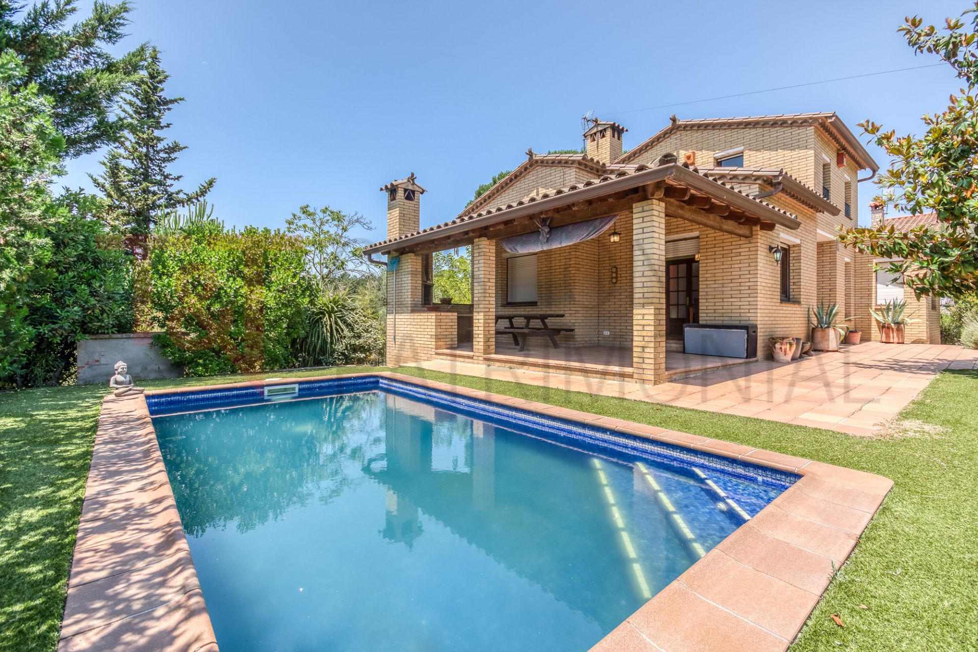 Swimming pool of House or chalet for sale in Caldes de Malavella  with Heating, Private garden and Swimming Pool