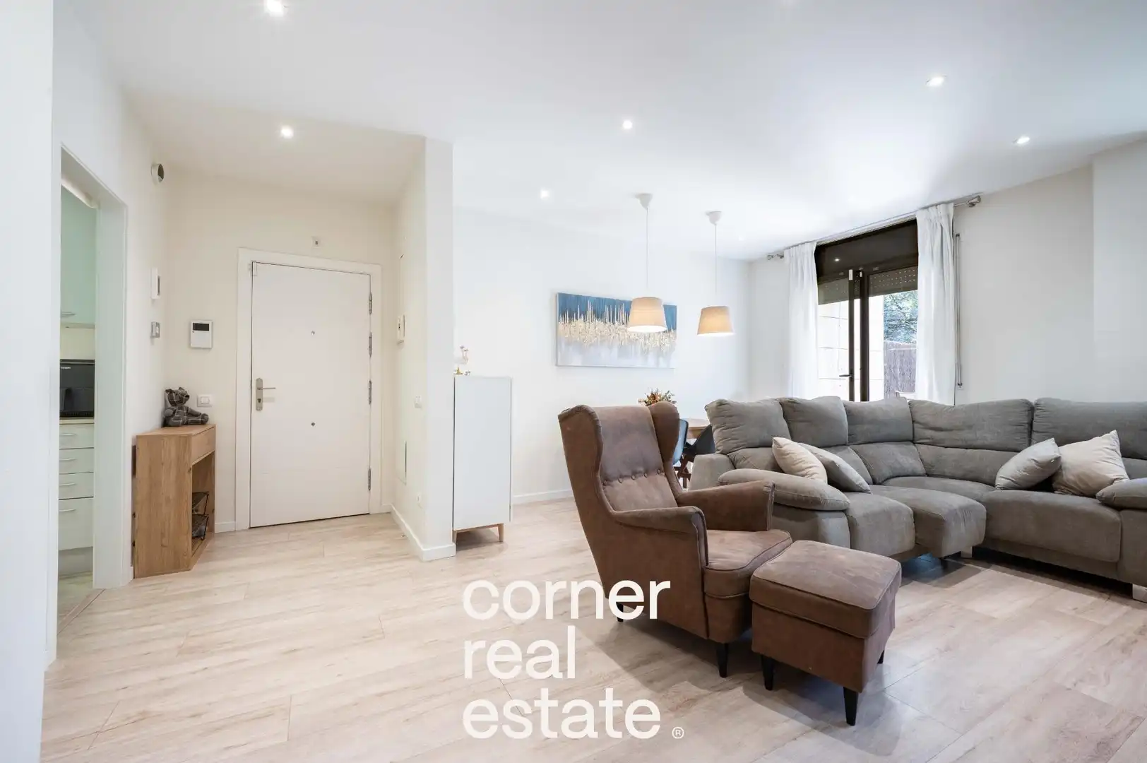 Exterior view of Ground floor for sale in Sant Cugat del Vallès  with Heating, Parquet flooring and Terrace