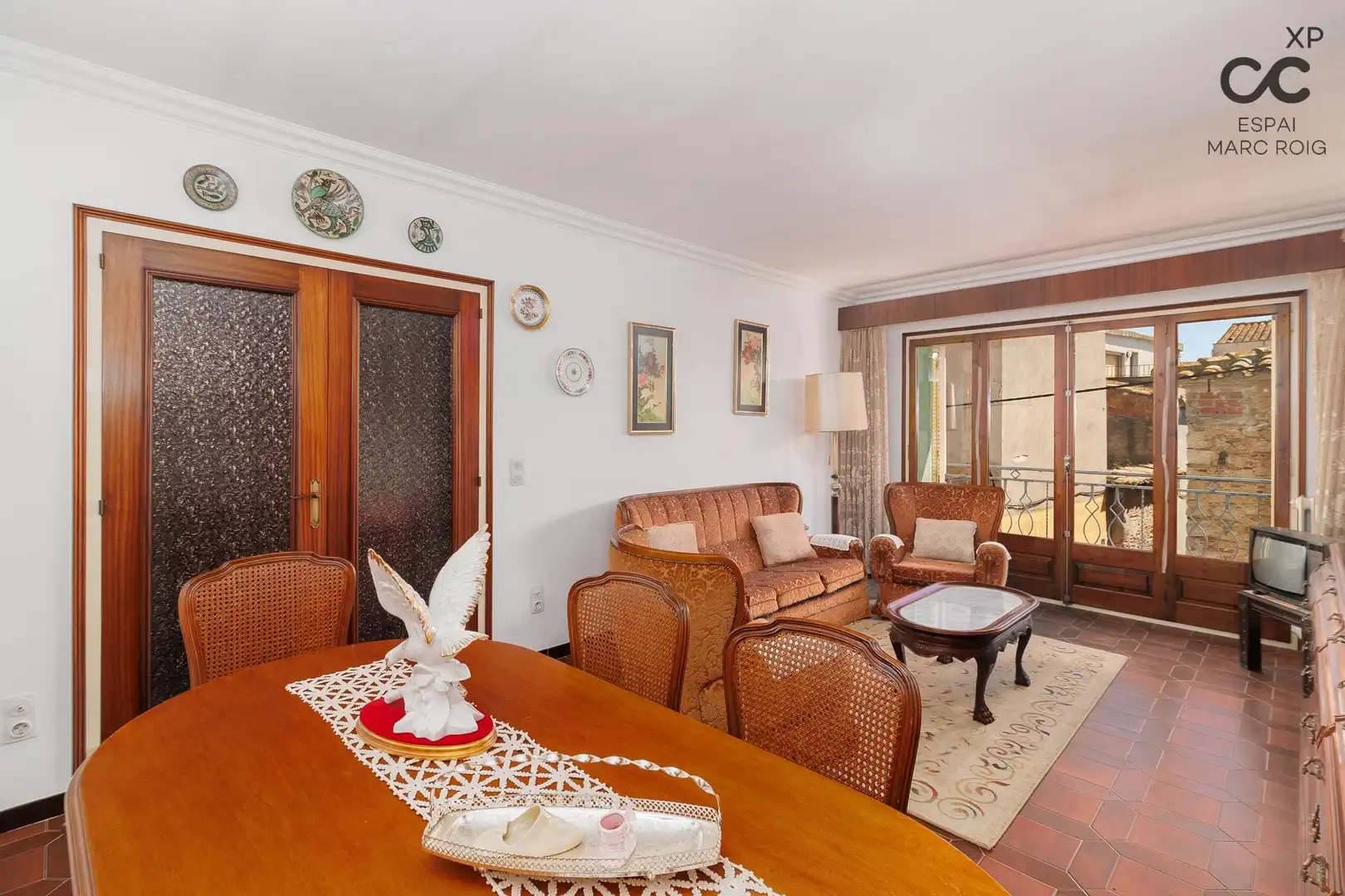 Sala d'estar de Casa o xalet en venda en Vilabertran amb Calefacció, Jardí privat i Terrassa