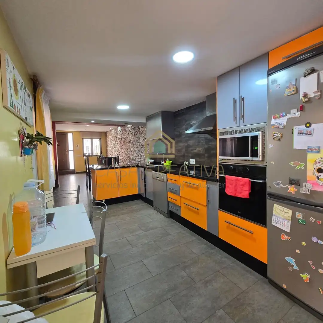 Cuina de Casa o xalet en venda en Mogente / Moixent amb Aire condicionat, Terrassa i Traster