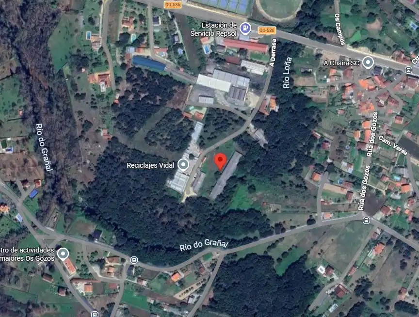 Terreny industrial en venda en O Pereiro de Aguiar 