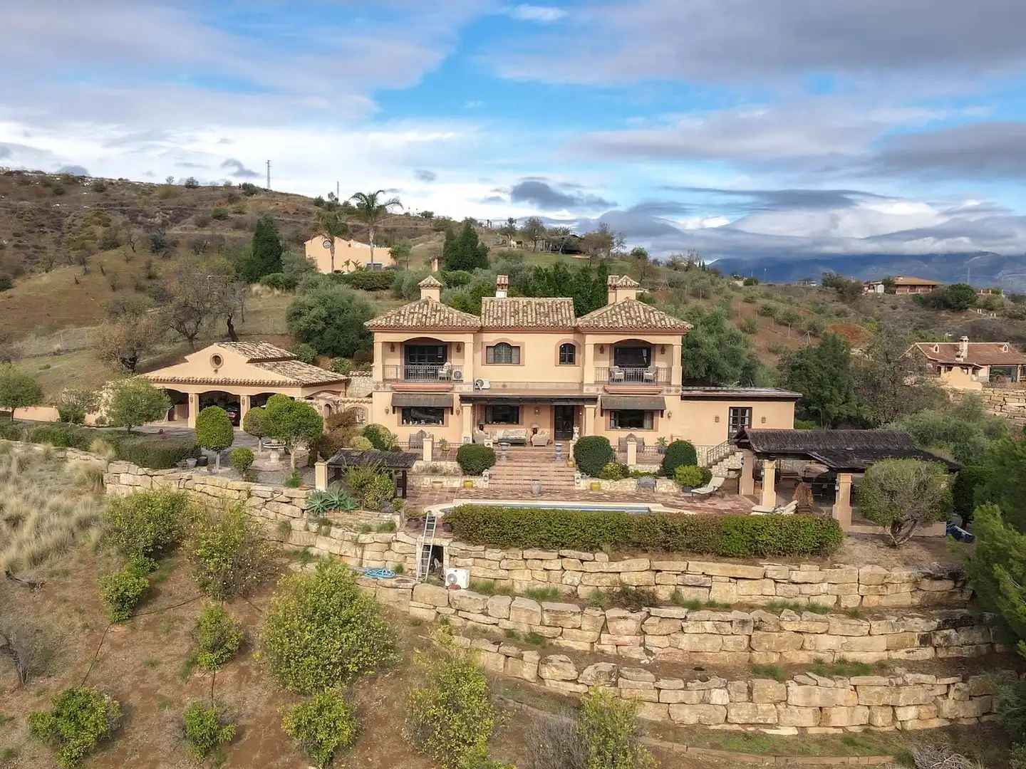 Vista exterior de Casa o chalet en venta en Monda con Aire acondicionado, Jardín privado y Trastero