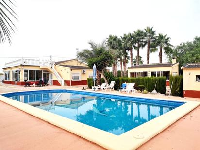 Swimming pool of House or chalet for sale in Crevillent  with Air Conditioner, Heating and Private garden