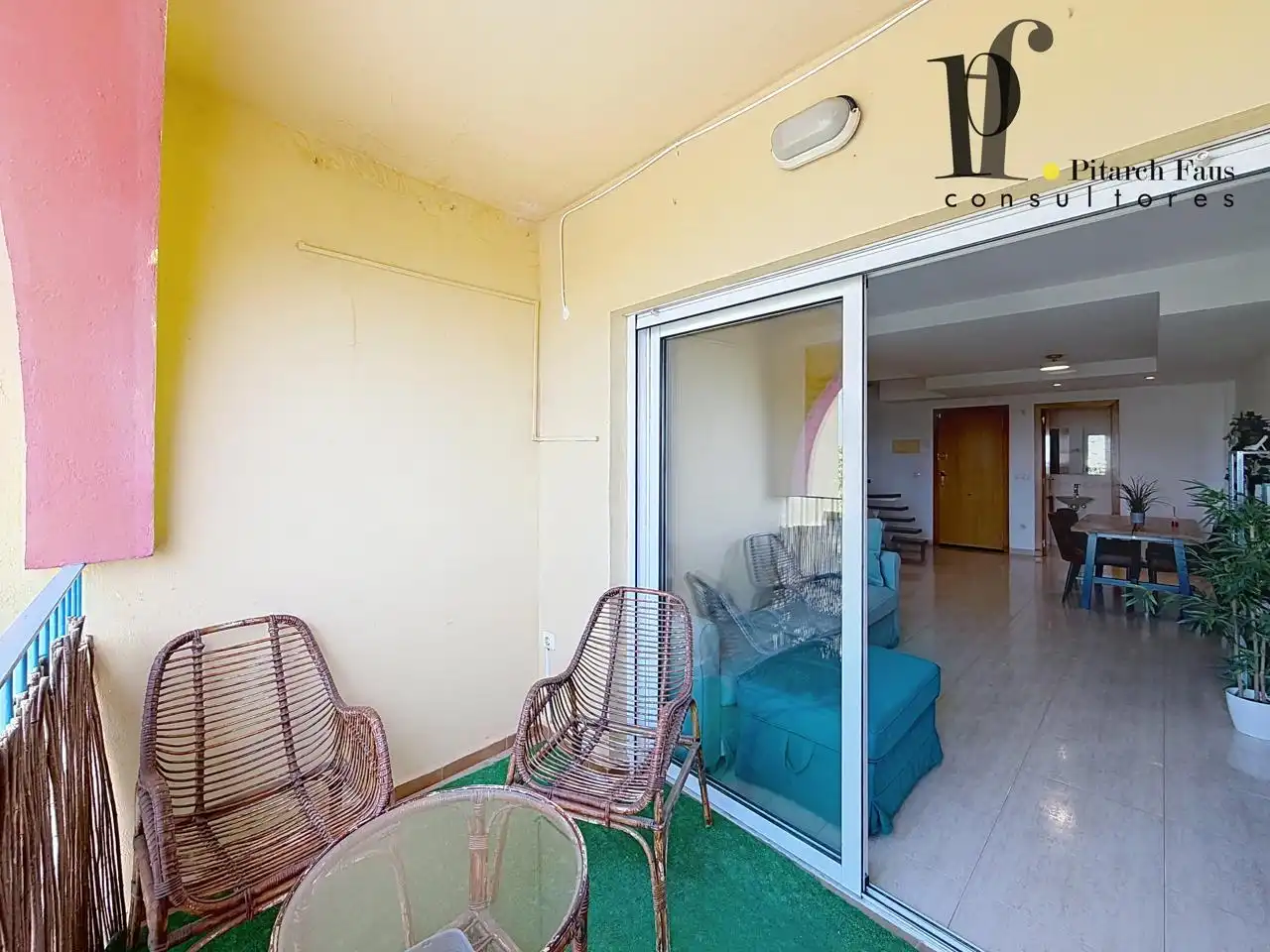 Terraza de Piso en venta en Benissanó con Calefacción y Balcón