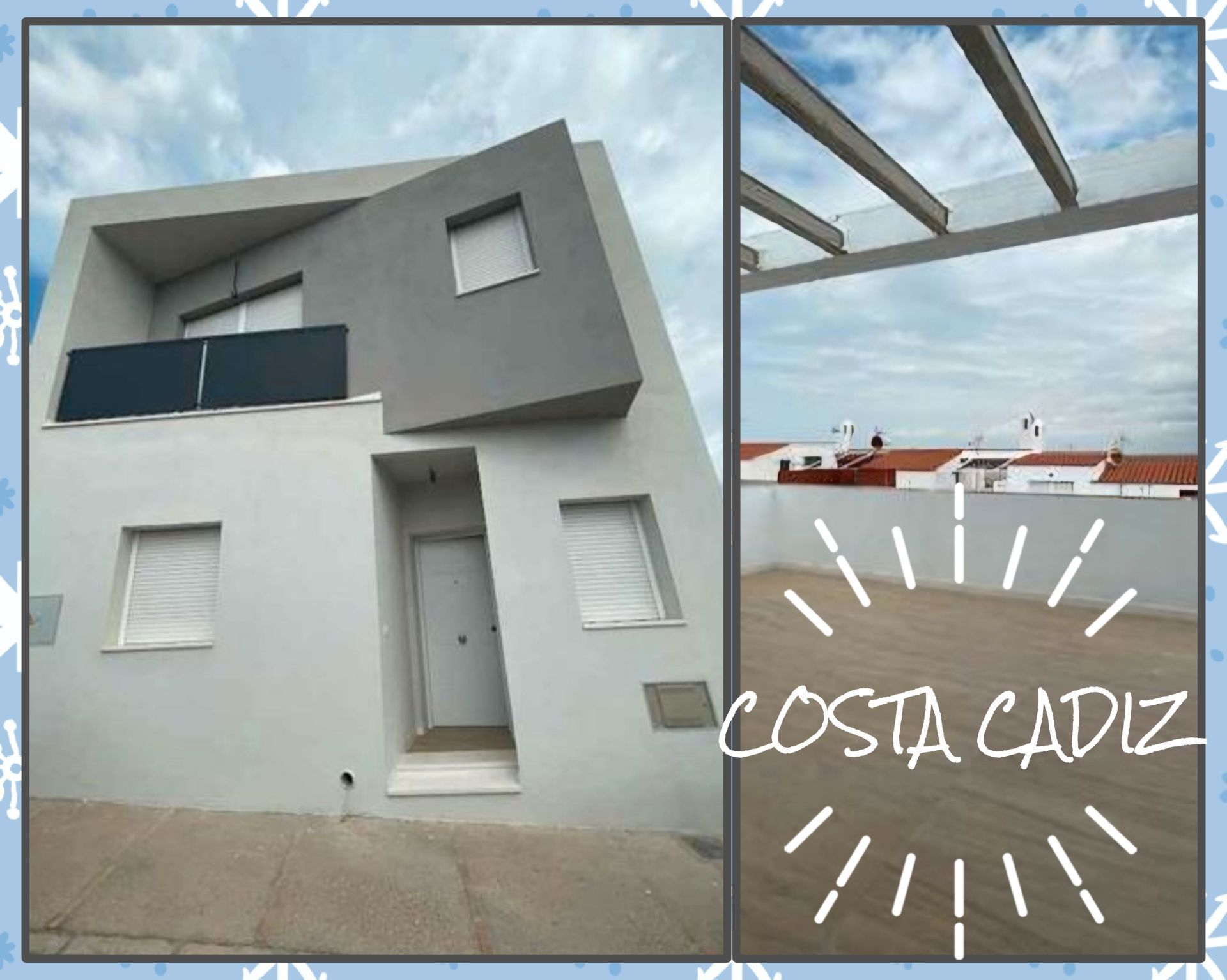 Exterior view of House or chalet for sale in Chiclana de la Frontera  with Air Conditioner, Heating and Swimming Pool