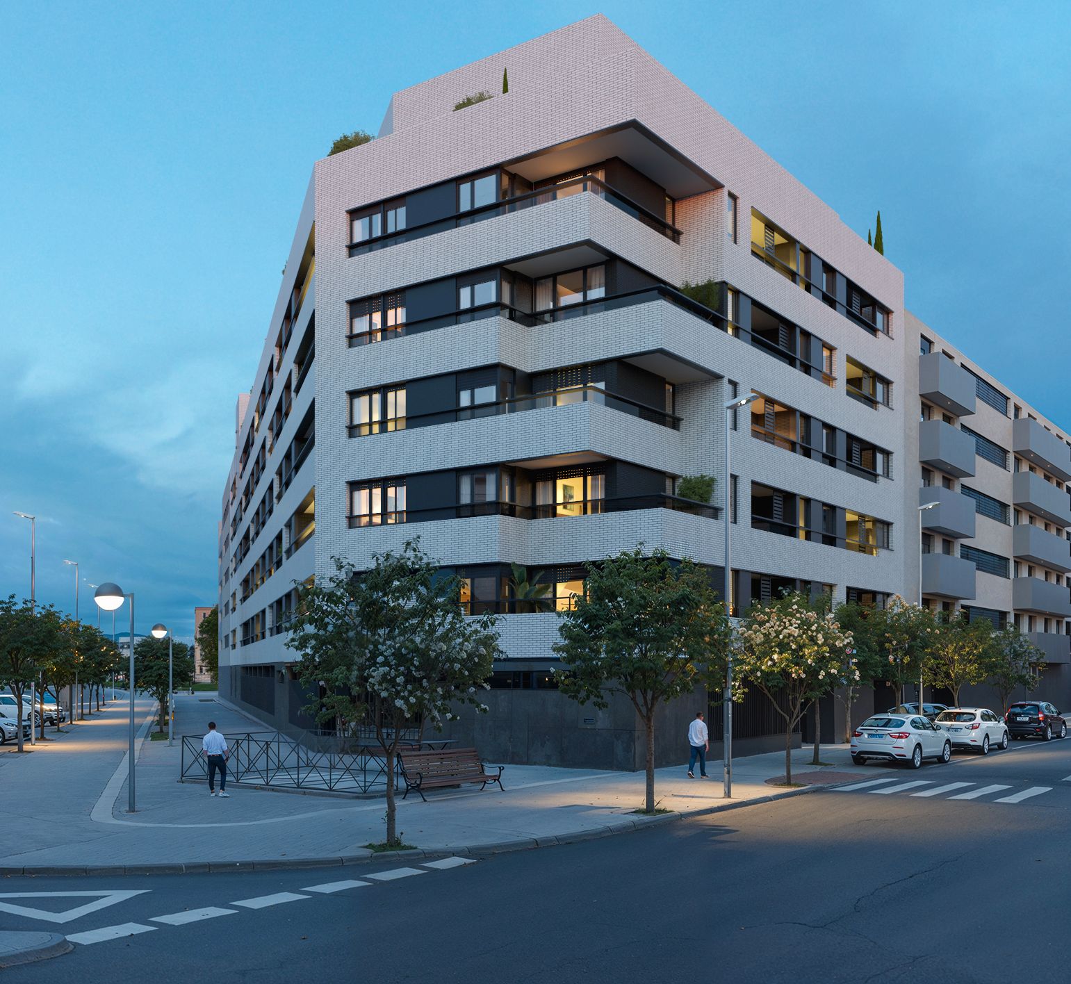 Exterior view of Flat for sale in  Madrid Capital  with Terrace