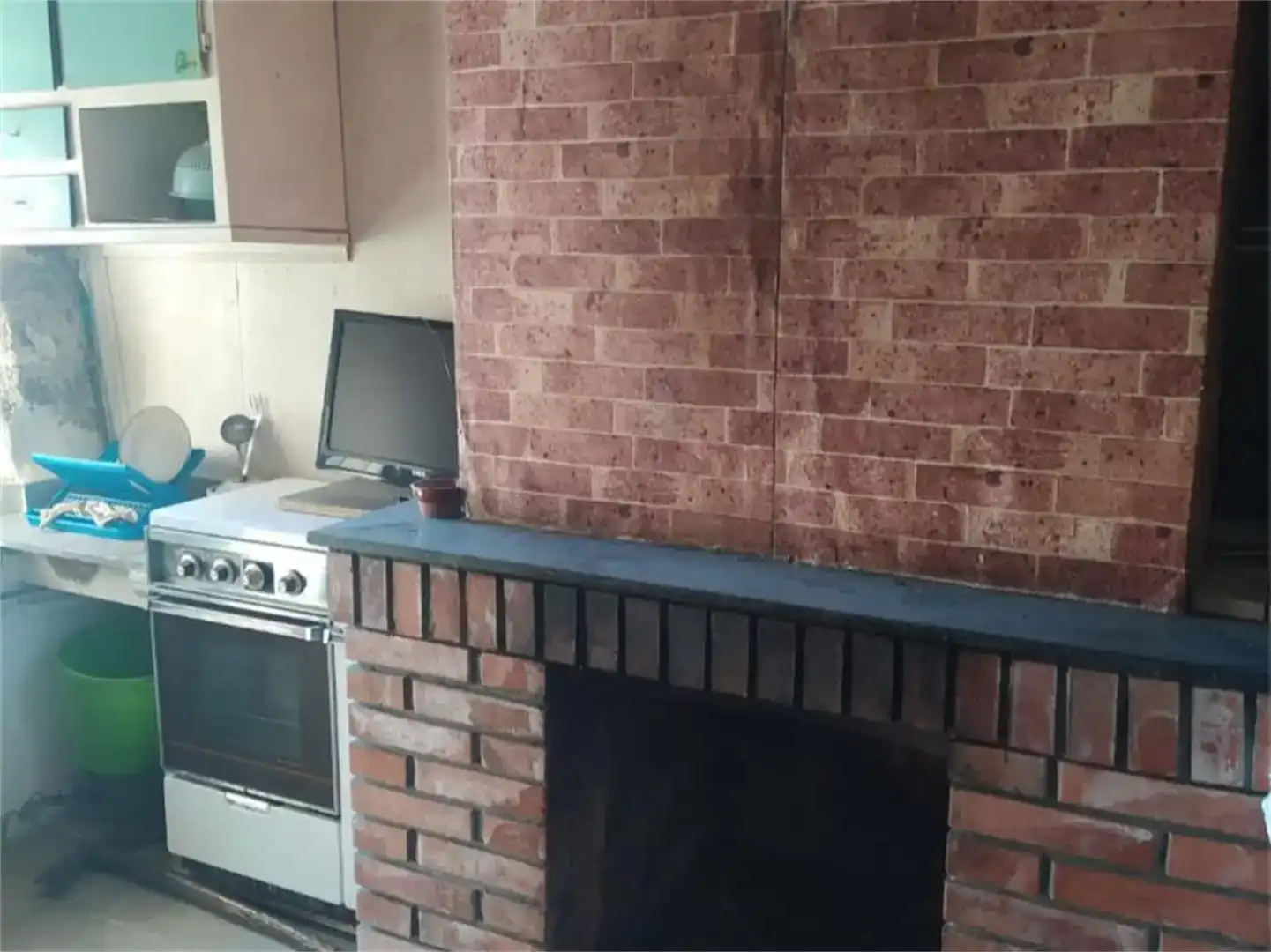 Cocina de Casa adosada en venta en A Gudiña  con Amueblado