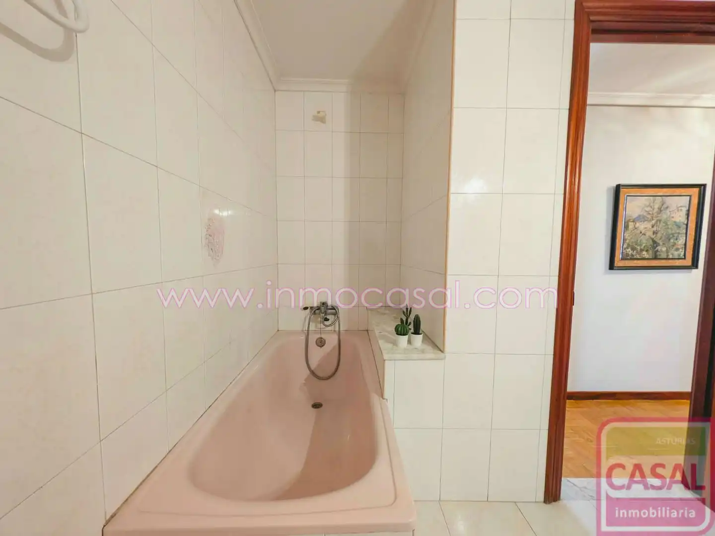 Bathroom of Flat for sale in Mieres (Asturias)  with Heating, Terrace and Furnished