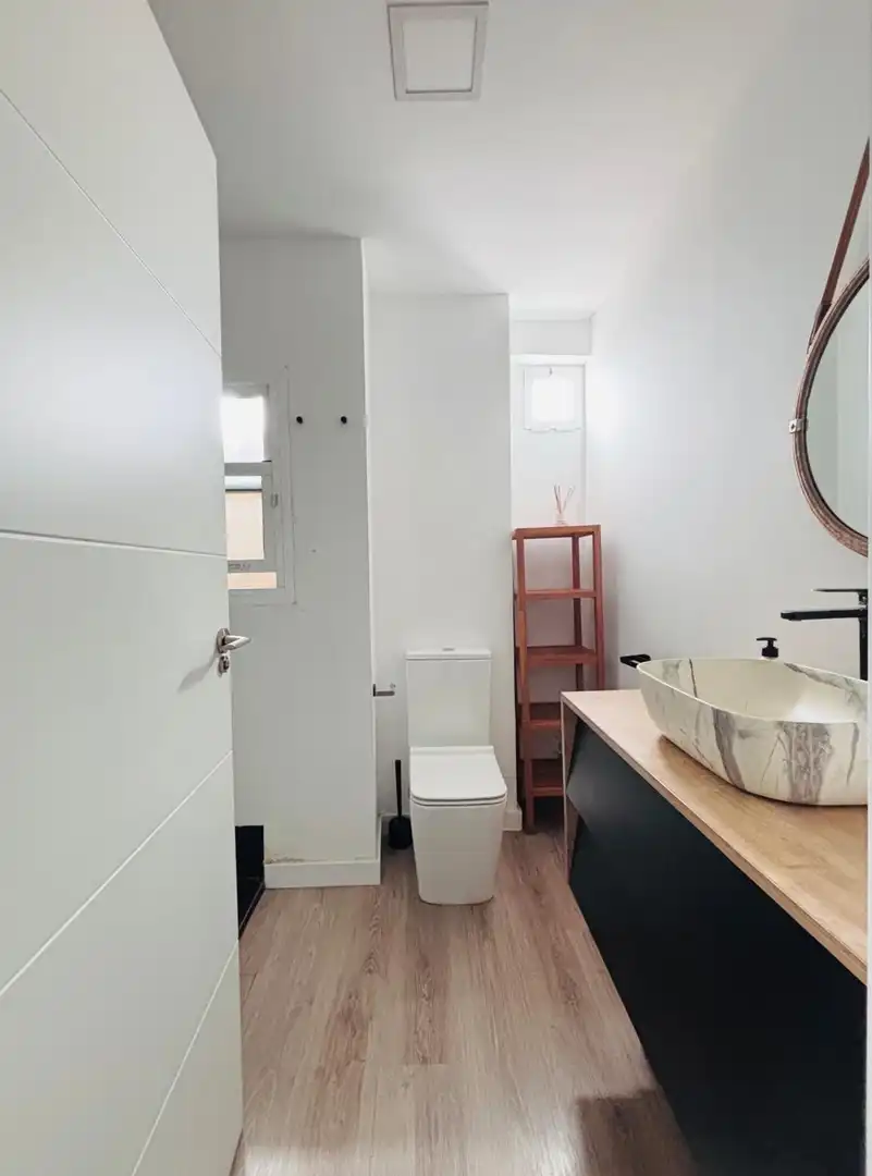 Bathroom of Flat for rent in Murcia  with Air Conditioner, Heating and Furnished