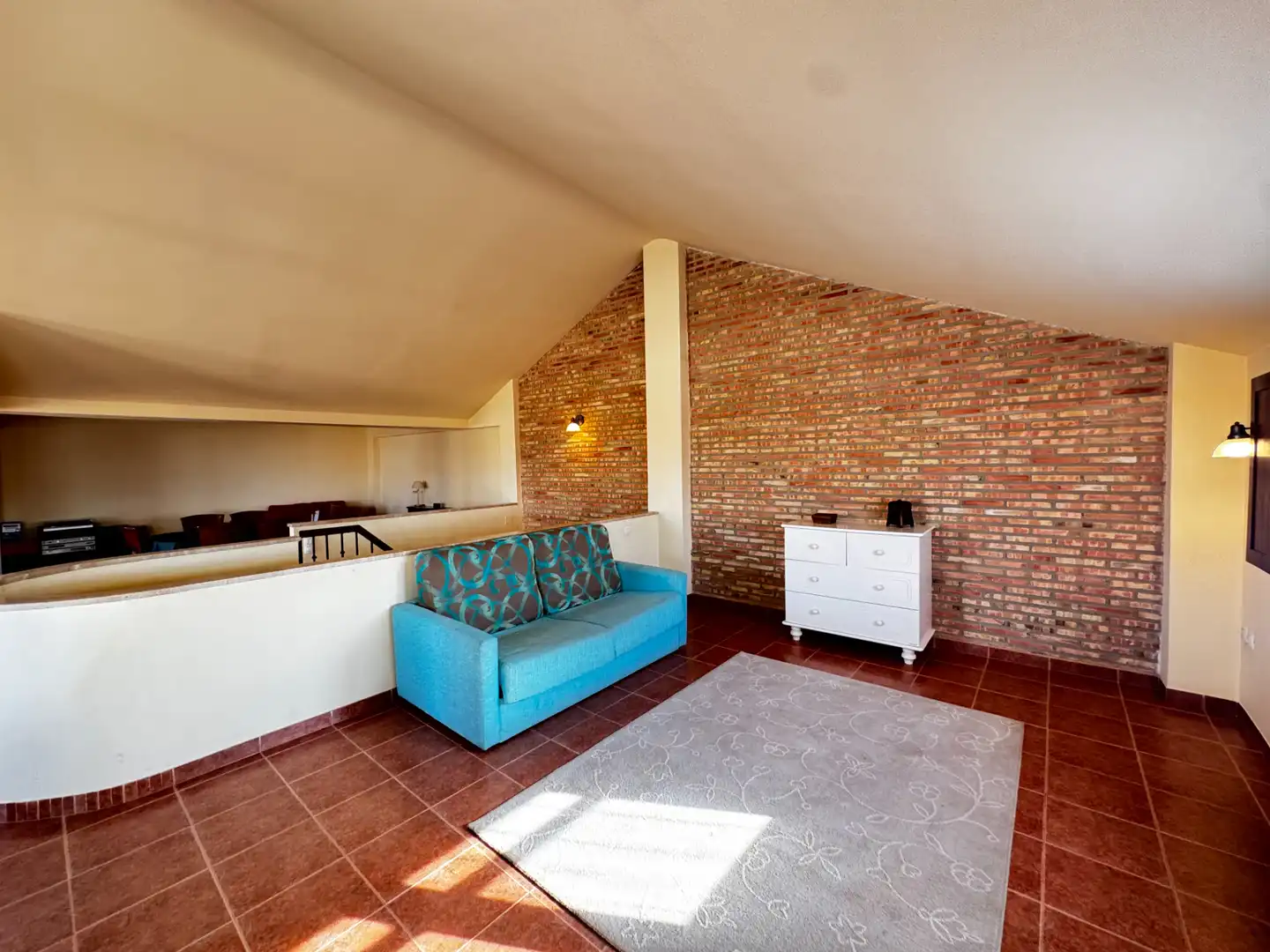 Wohnzimmer von Einfamilien-Reihenhaus zum Verkauf in Canet d'En Berenguer mit Klimaanlage, Heizung und Terrasse