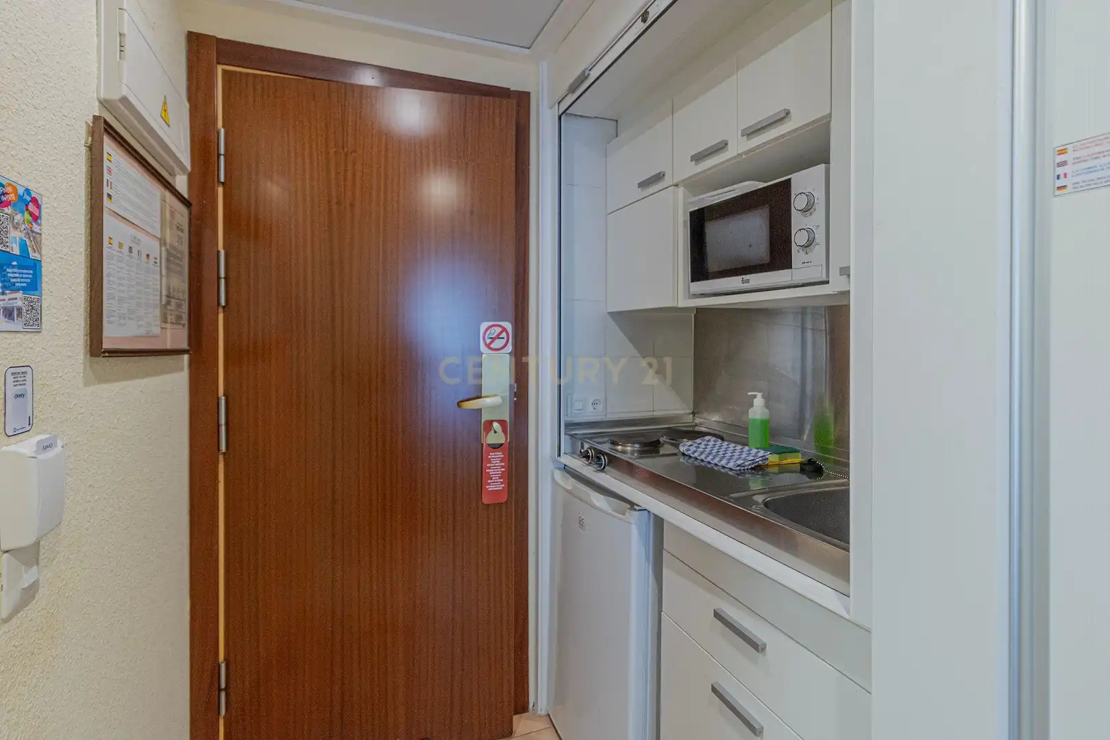 Cuina de Apartament en venda en Calpe / Calp amb Aire condicionat, Jardí privat i Forn
