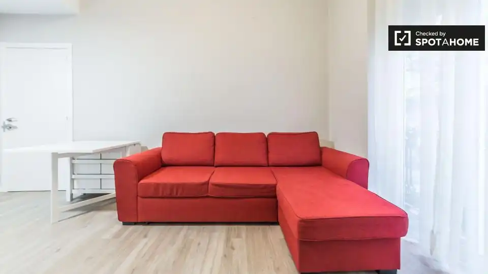 Sala d'estar de Pis de lloguer en Valencia amb Aire condicionat, Calefacció i Moblat