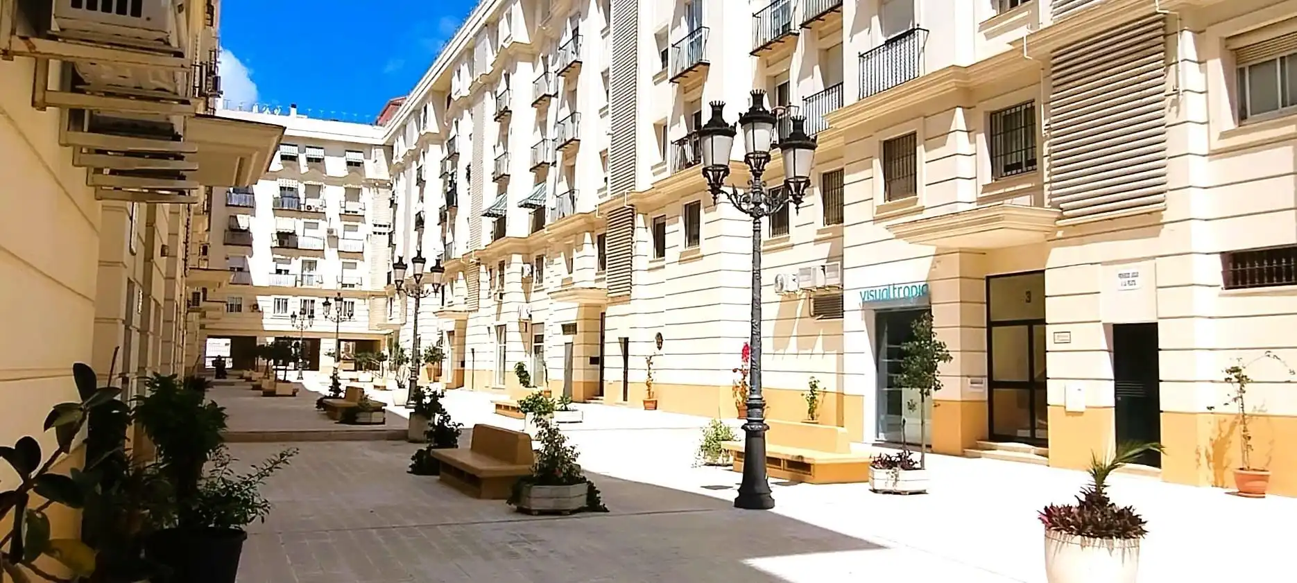 Vista exterior de Pis en venda en Jerez de la Frontera amb Aire condicionat