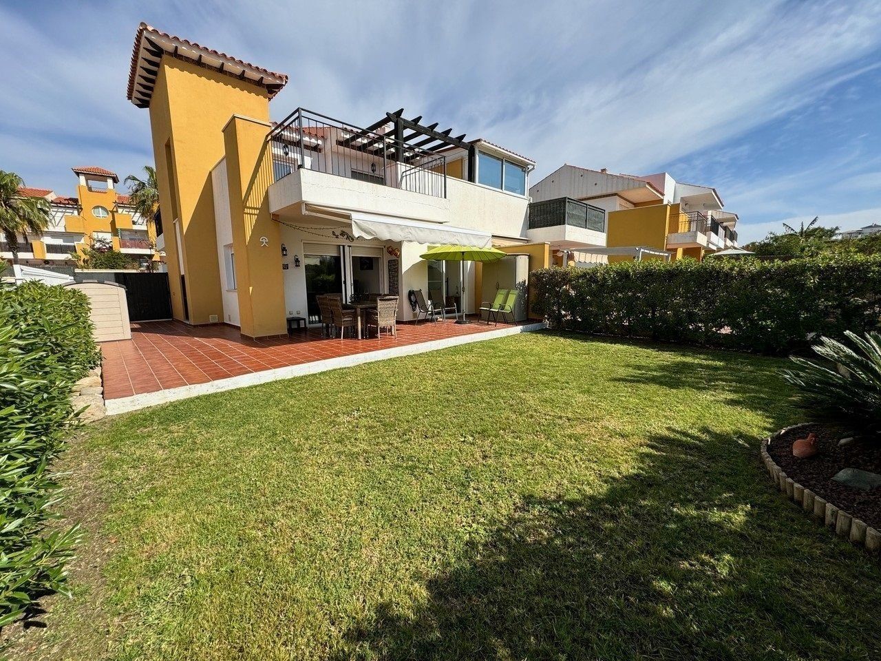 Jardí de Casa adosada en venda en Vera amb Aire condicionat, Jardí privat i Terrassa