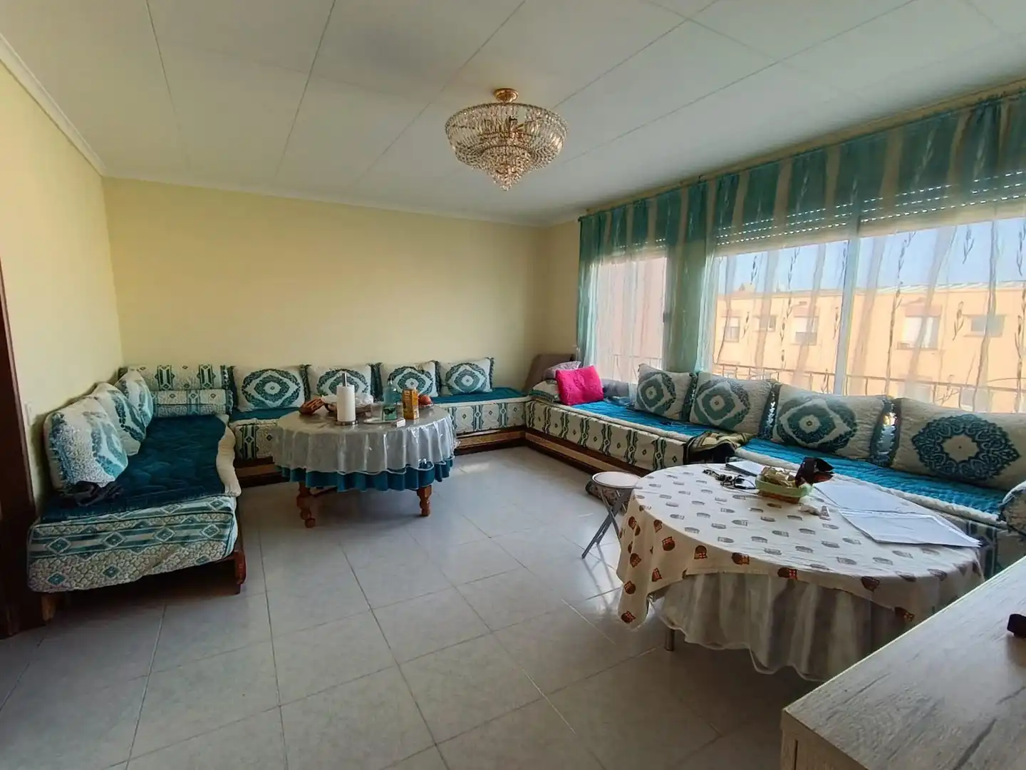 Wohnzimmer von Wohnung zum Verkauf in Sabadell mit Heizung