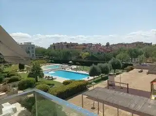 Swimming pool of Attic for sale in  Palma de Mallorca  with Air Conditioner, Heating and Private garden