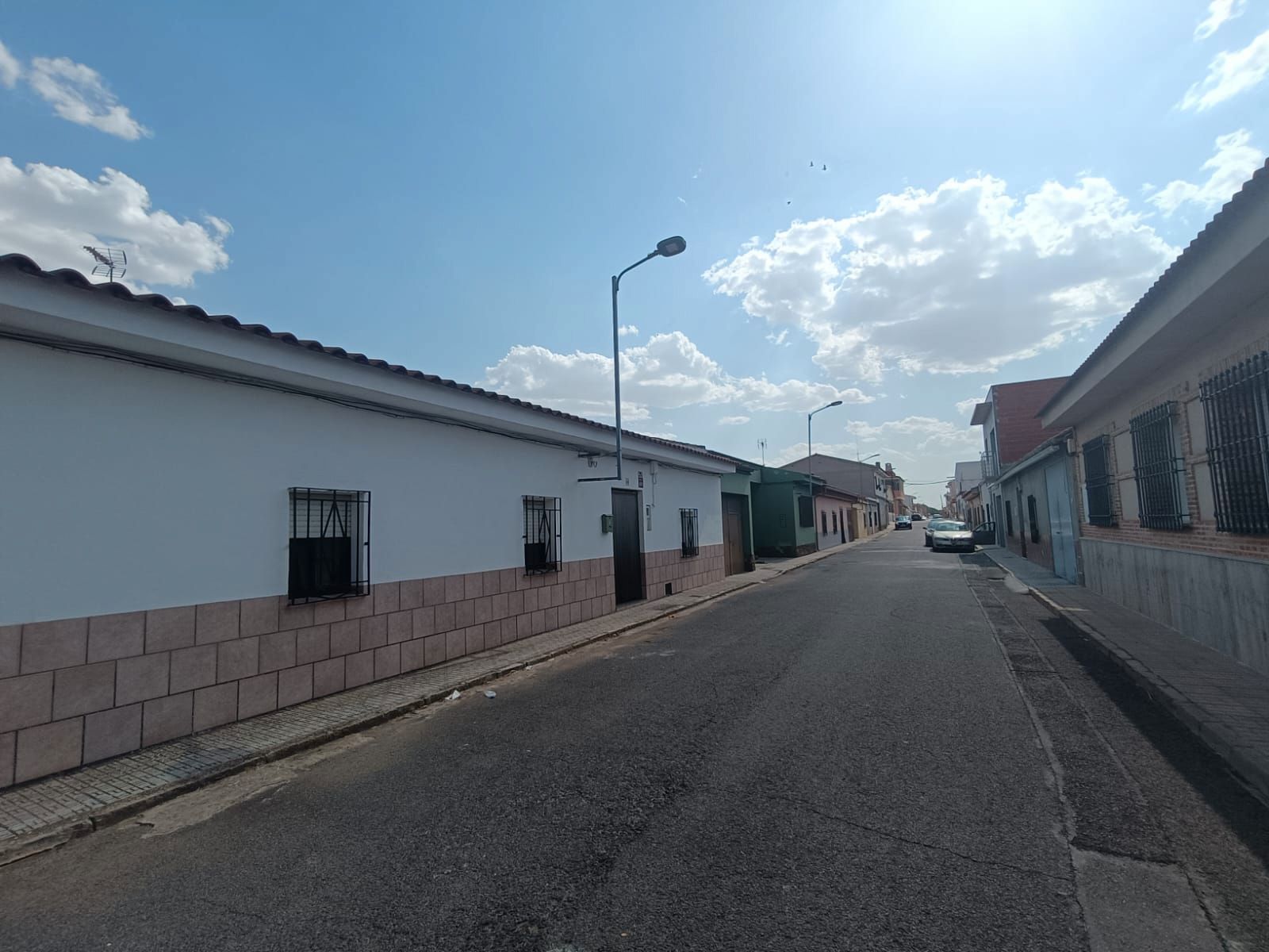 Exterior view of House or chalet for sale in Torralba de Calatrava  with Air Conditioner, Heating and Terrace
