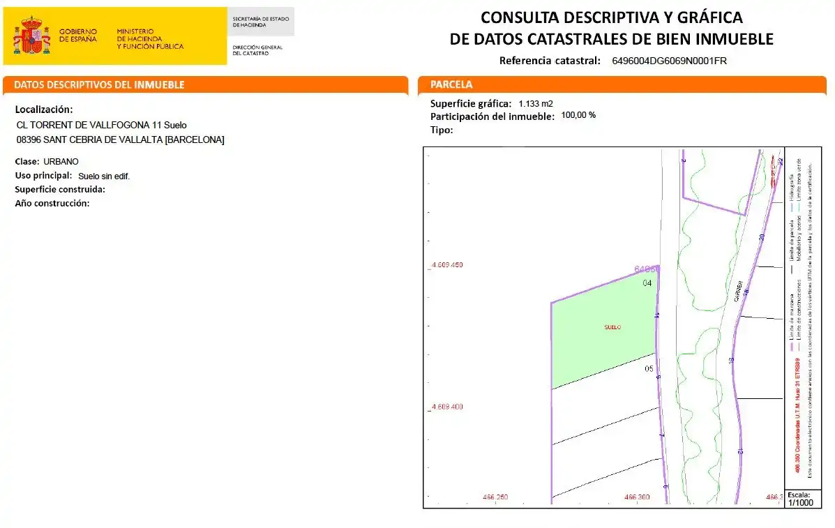 Wohnbaugrundstück zum Verkauf in Sant Cebrià de Vallalta, imagen 5