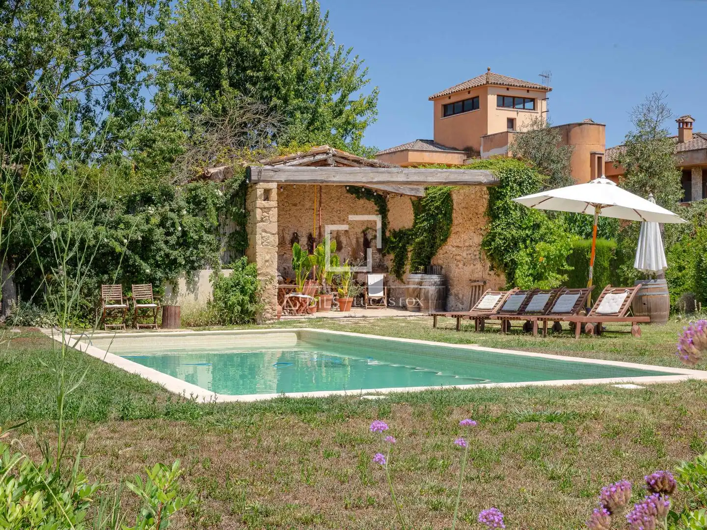 Piscina de Finca rústica en venda en Vilademuls amb Calefacció, Jardí privat i Terrassa