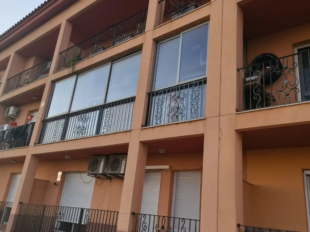 Exterior view of Flat for rent in Camarles  with Air Conditioner, Heating and Private garden