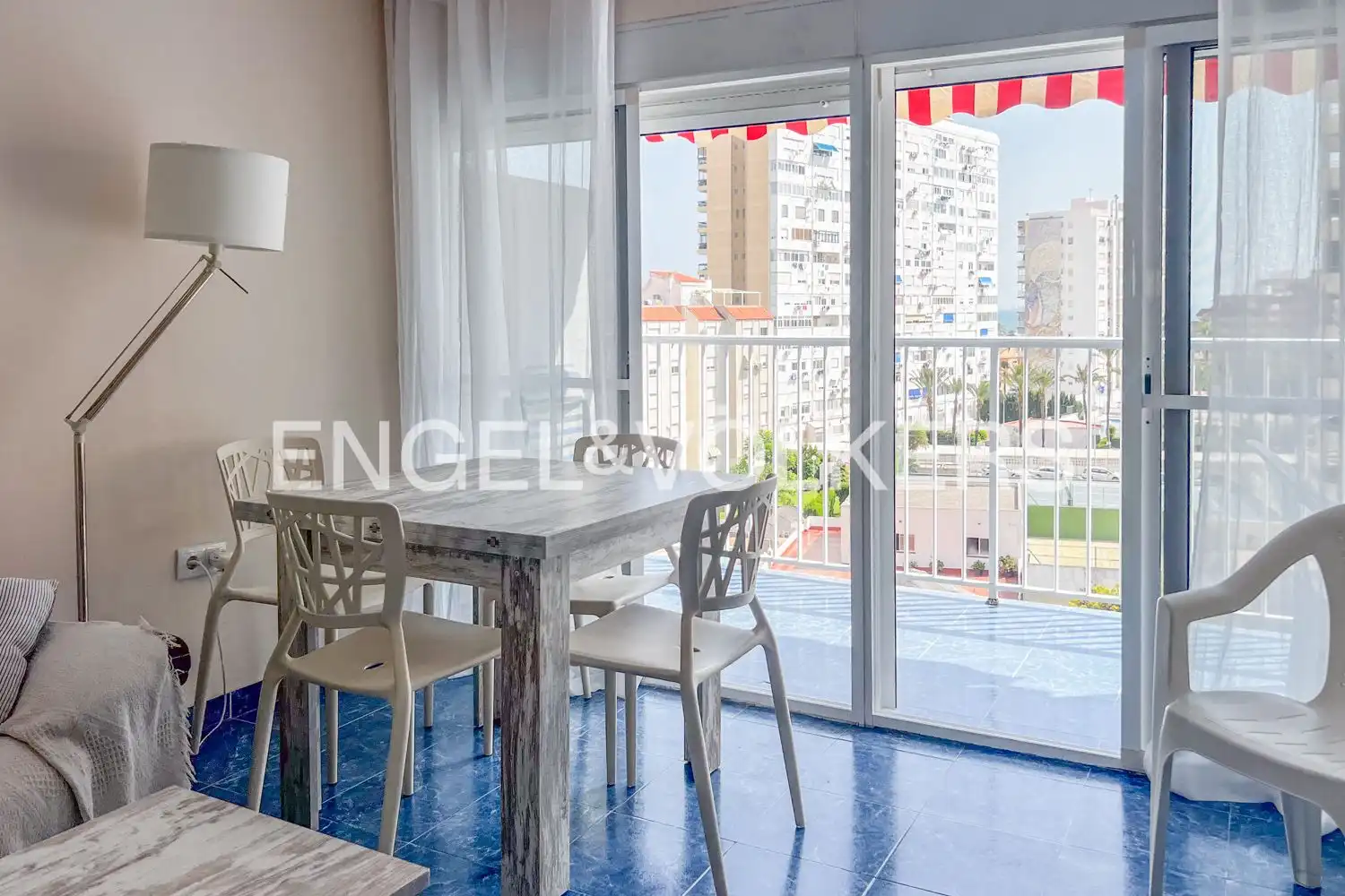Schlafzimmer von Wohnung zur Miete in La Pobla de Farnals mit Heizung, Privatgarten und Schwimmbad