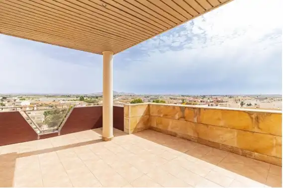 Terraza de Ático en venta en Torre-Pacheco con Aire acondicionado, Amueblado y Horno