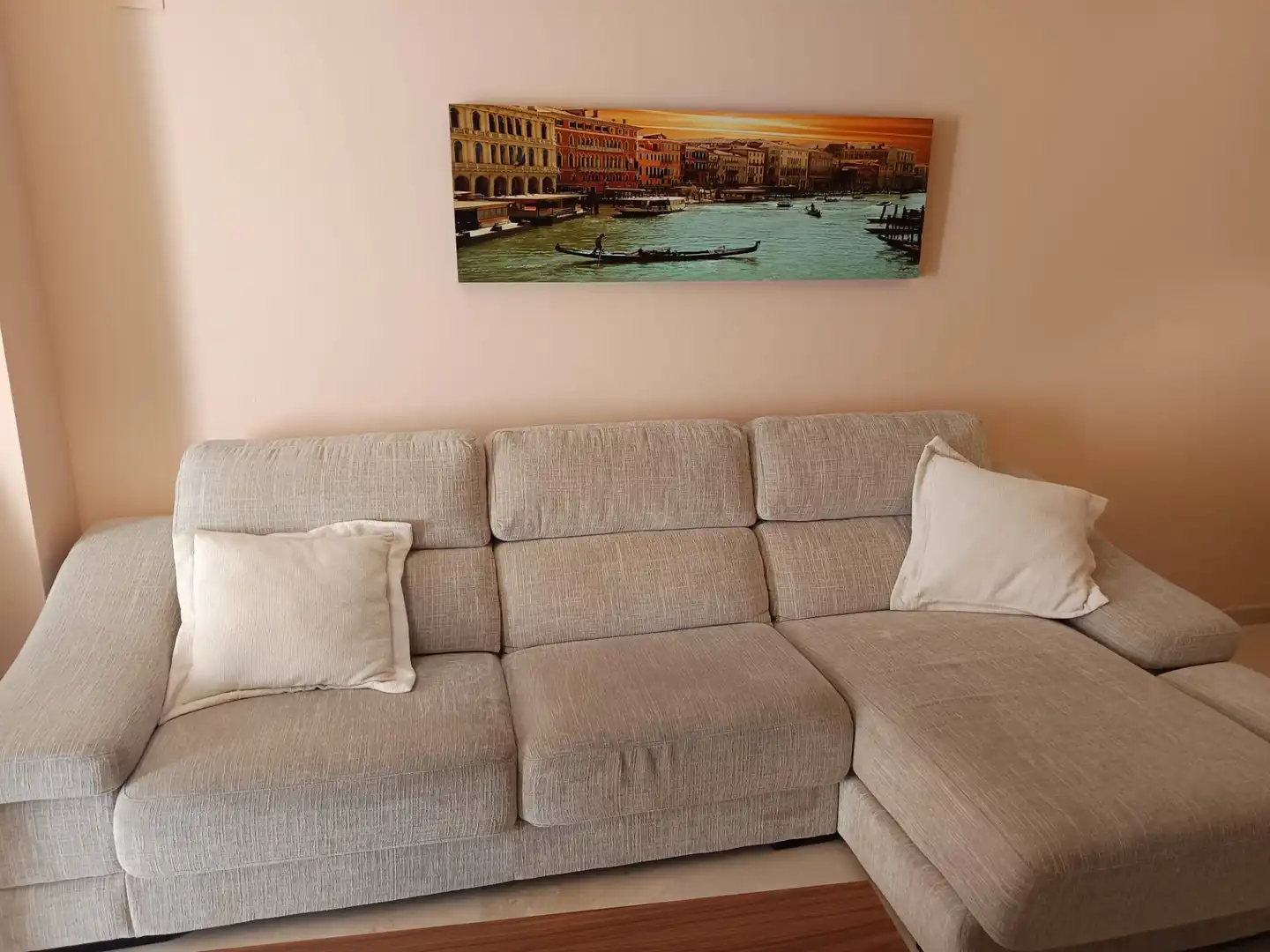 Sala de estar de Piso de alquiler en Albacete con Calefacción, Amueblado y Horno