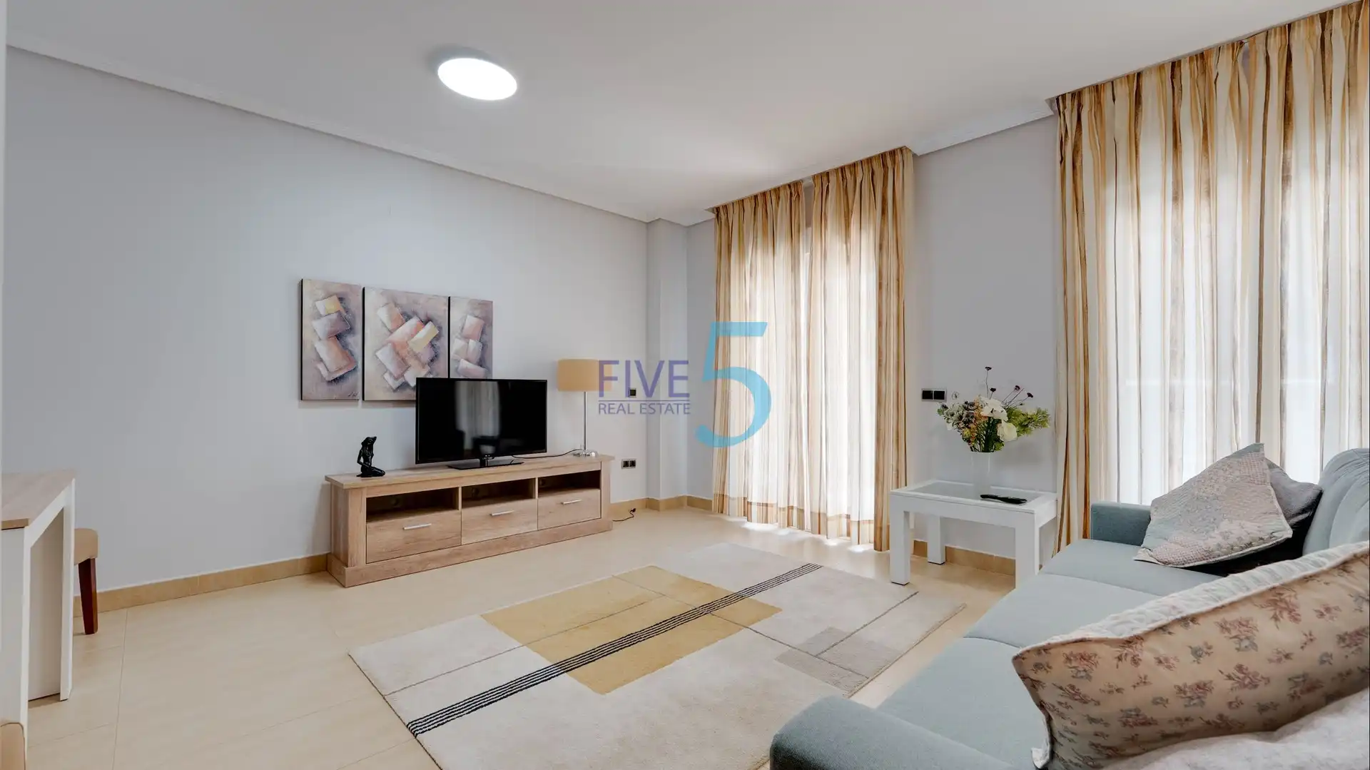 Living room of Flat for sale in Los Alcázares  with Air Conditioner, Heating and Terrace