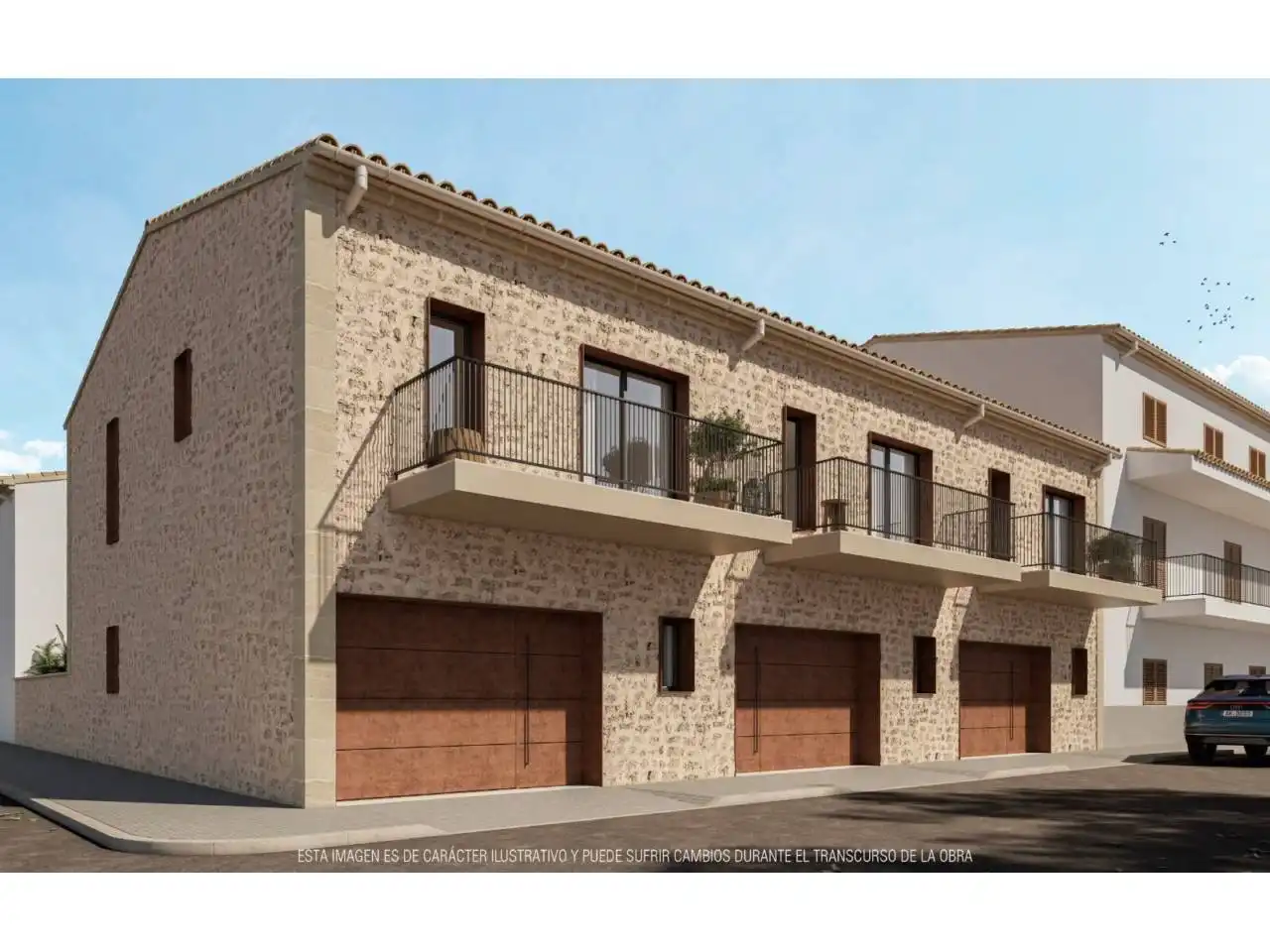 Exterior view of Detached homes for sale in Alaró  with Private garden and Terrace
