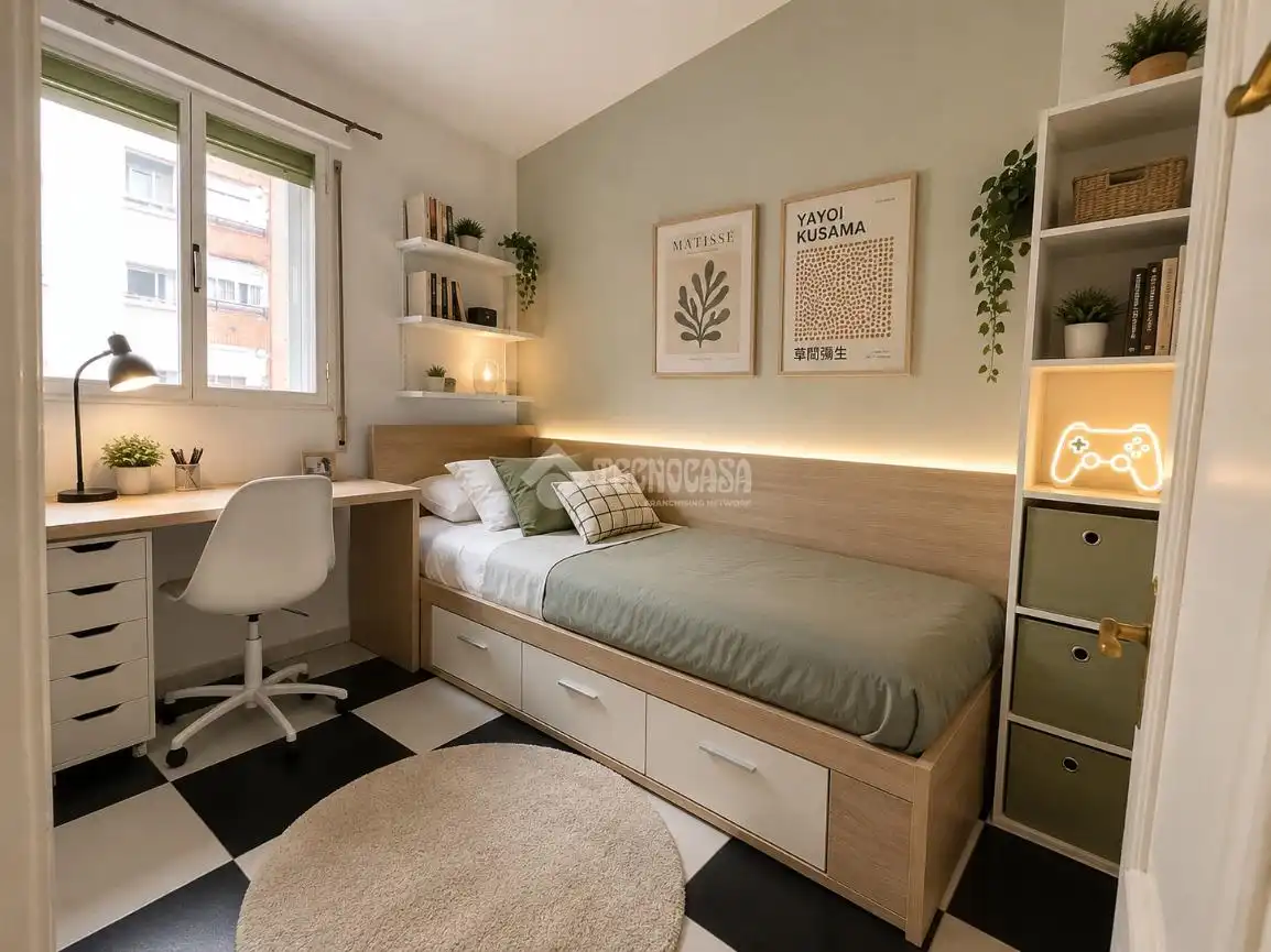 Schlafzimmer von Wohnung zum Verkauf in Madrid mit Heizung und Terrasse