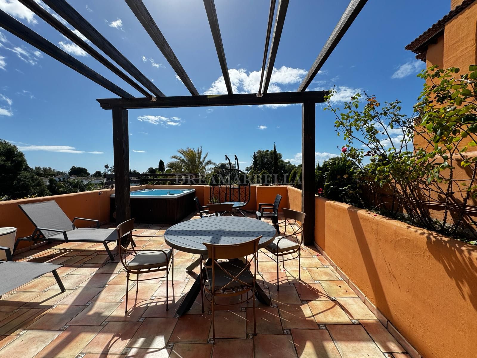 Terrace of Attic for sale in Estepona  with Air Conditioner, Terrace and Swimming Pool