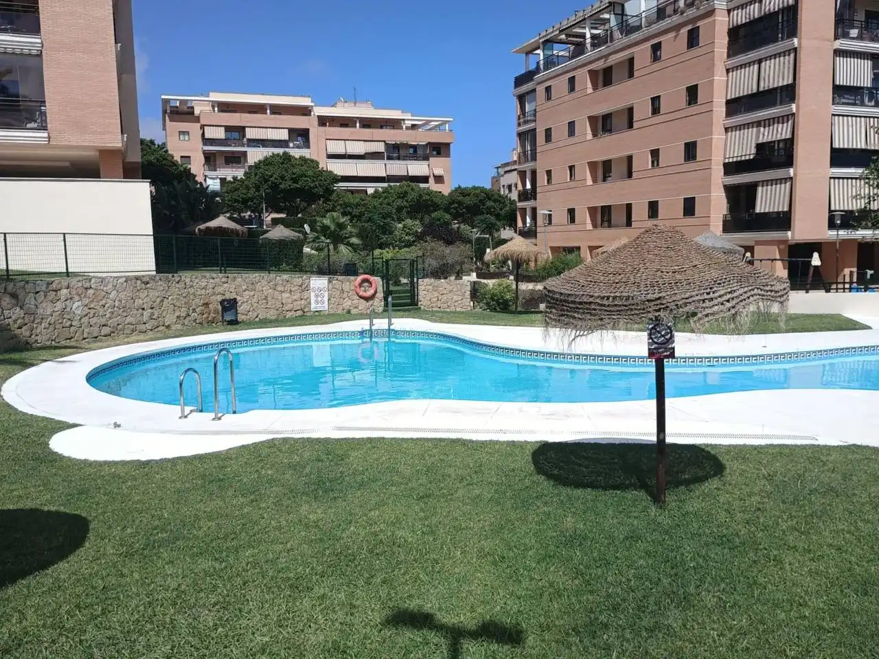 Swimming pool of Apartments for rent in Torremolinos  with Air Conditioner, Heating and Terrace