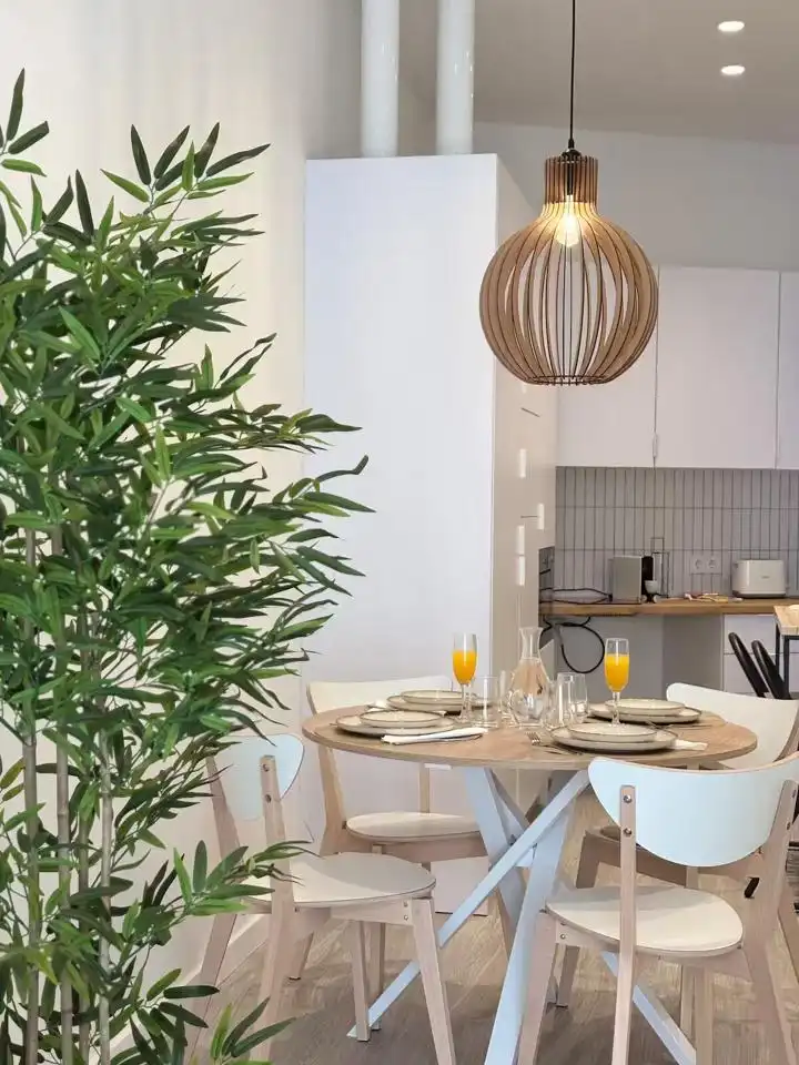 Dining room of Flat for rent in Leganés  with Air Conditioner, Furnished and Internet