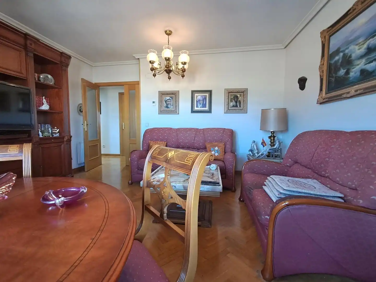 Sala de estar de Piso en venta en Madrid con Aire acondicionado, Calefacción y Jardín privado