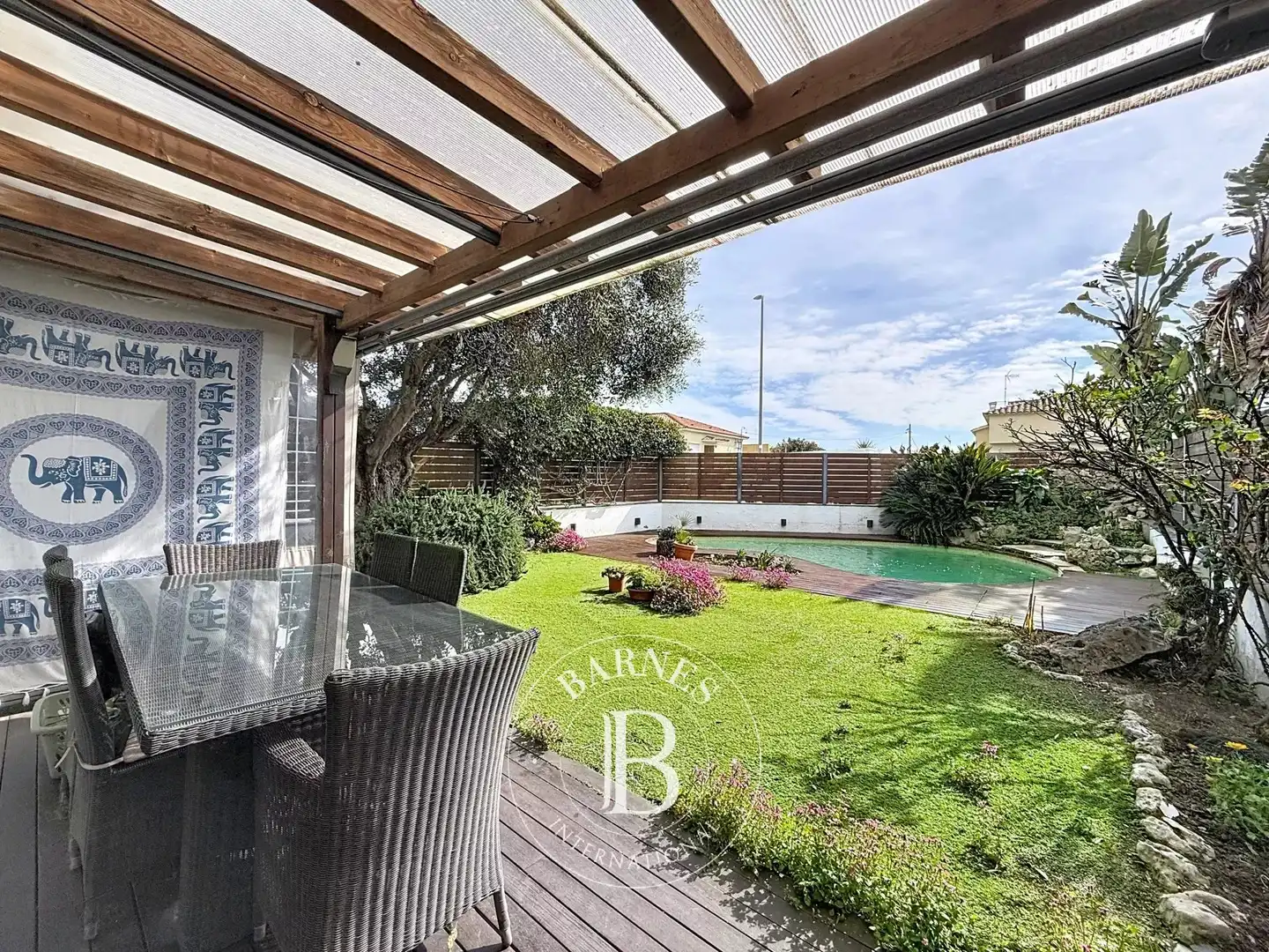 Jardí de Casa o xalet en venda en Santa Susanna amb Aire condicionat, Calefacció i Jardí privat