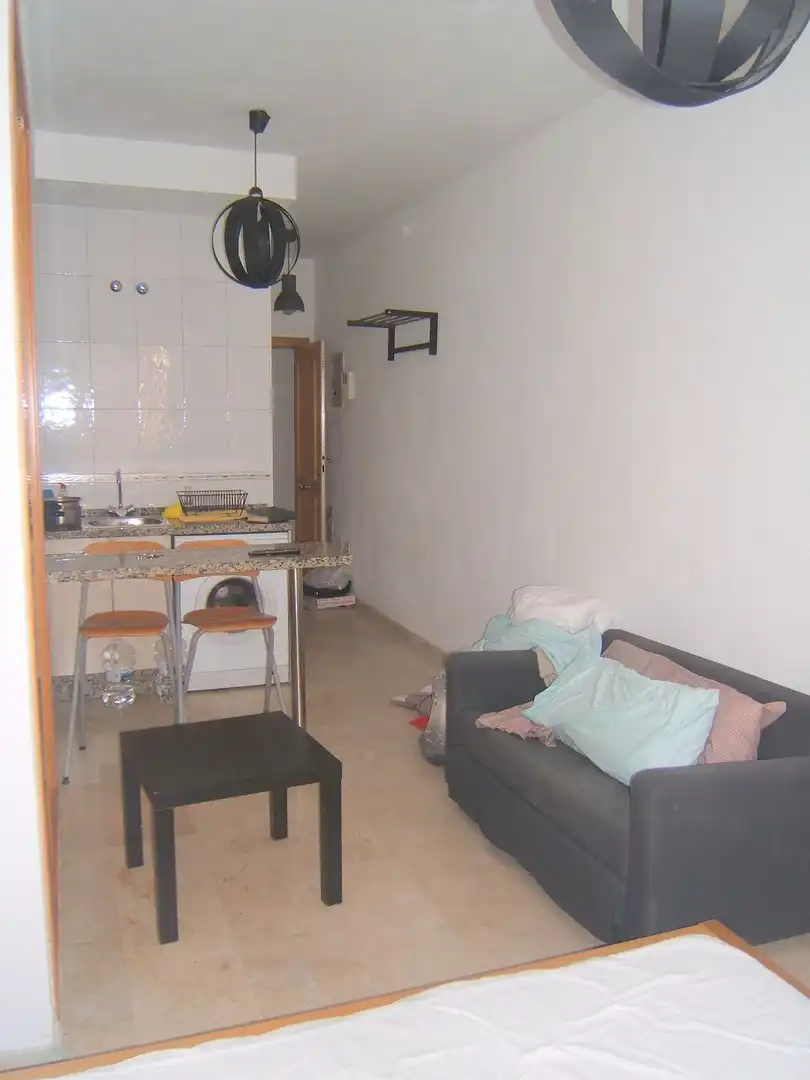 Sala de estar de Estudio en venta en Málaga