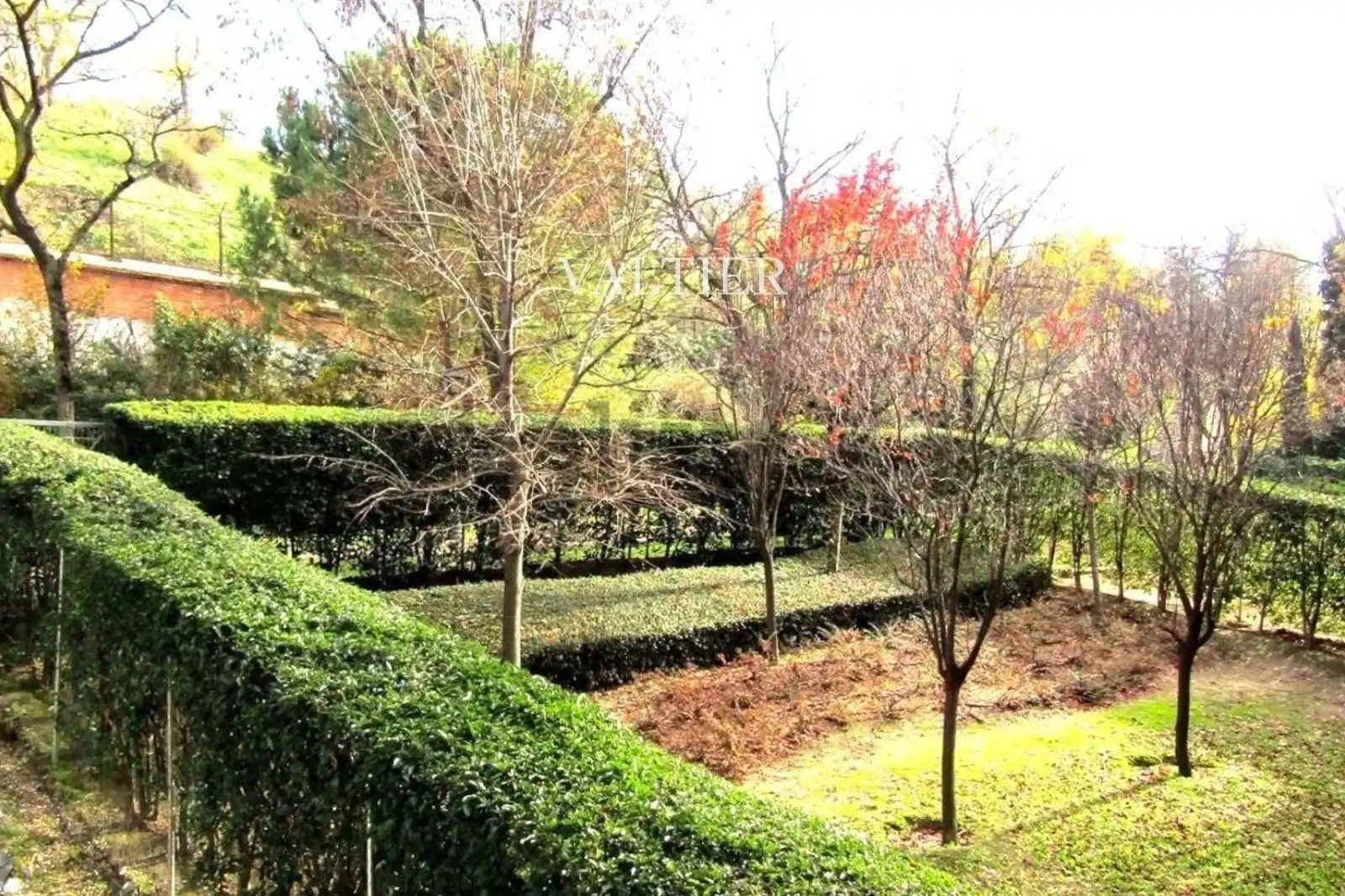 Garden of Flat for rent in Madrid  with Air Conditioner