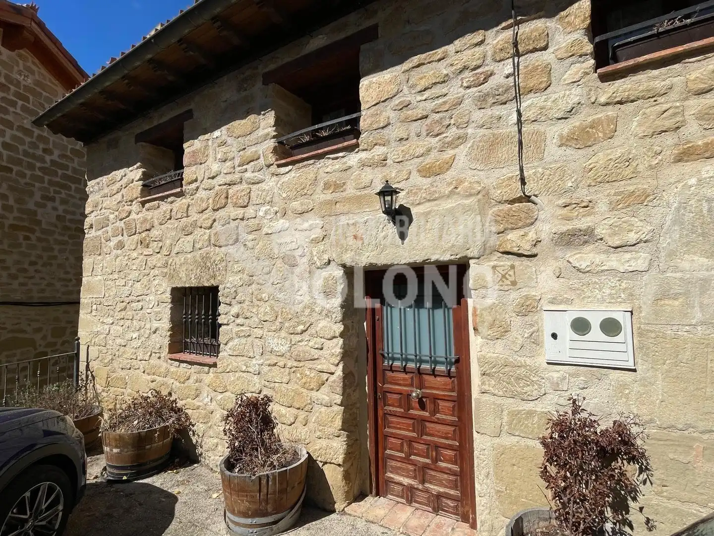 Vista exterior de Casa o xalet en venda en Sajazarra amb Calefacció, Traster i Moblat