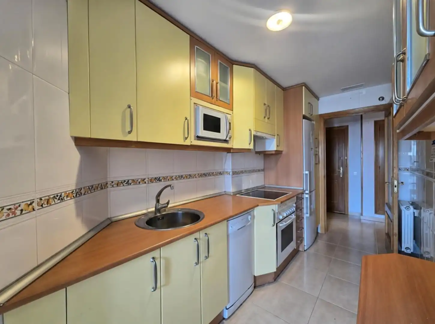 Kitchen of Flat for sale in Plasencia  with Air Conditioner, Heating and Terrace