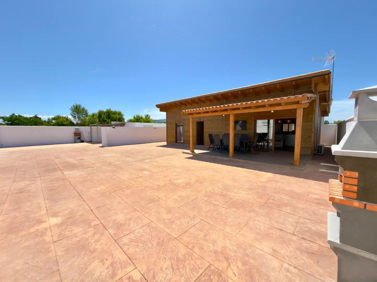 Terrassa de Casa o xalet de lloguer en Chiclana de la Frontera amb Aire condicionat, Calefacció i Terrassa