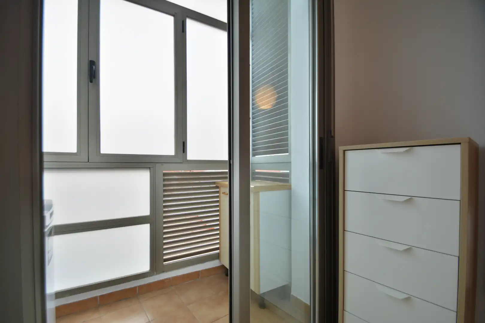 Terraza de Piso de alquiler en Madrid con Aire acondicionado, Trastero y Amueblado