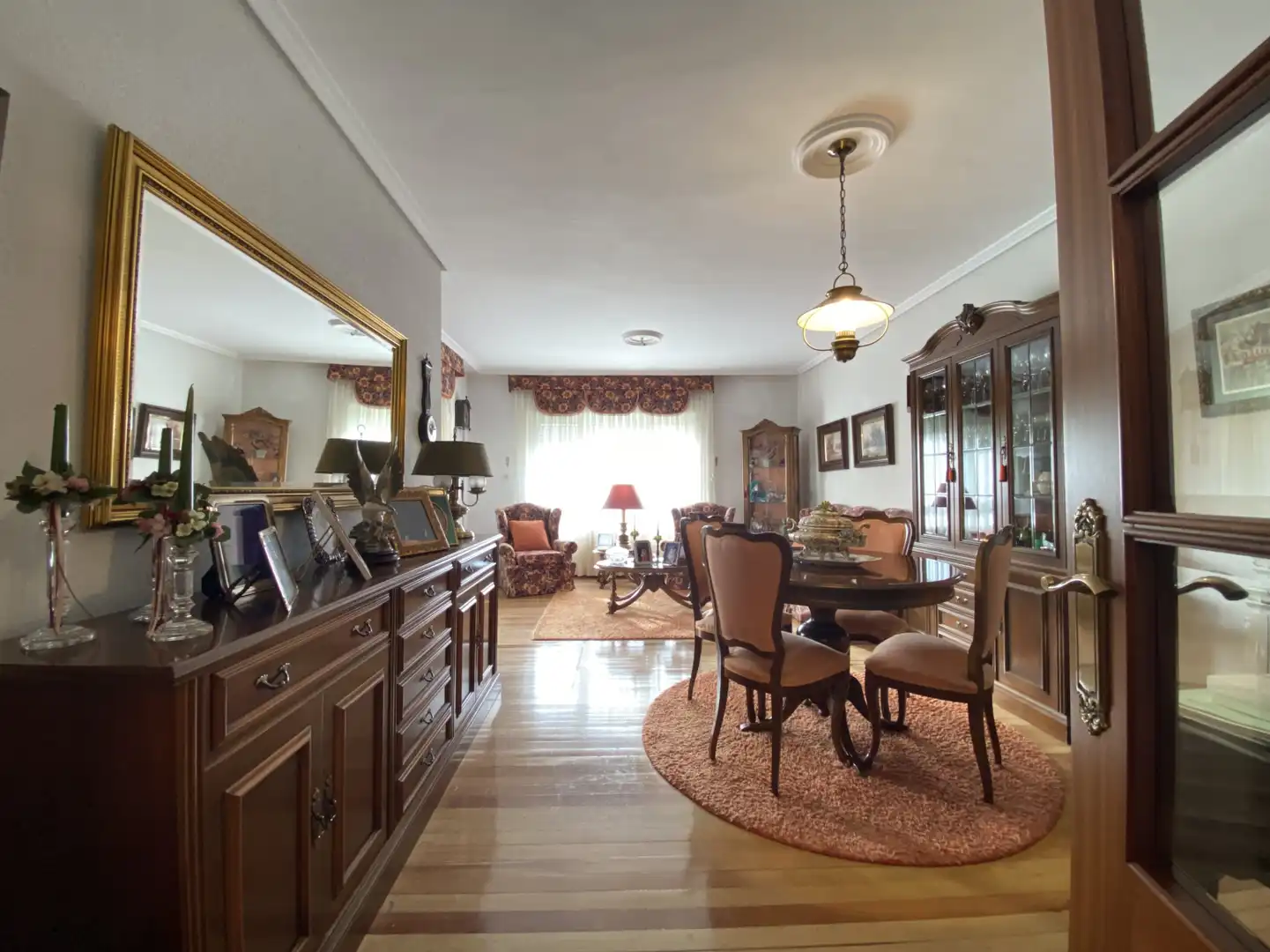 Dining room of Detached homes for sale in Torrelavega   with Heating, Private garden and Parquet flooring