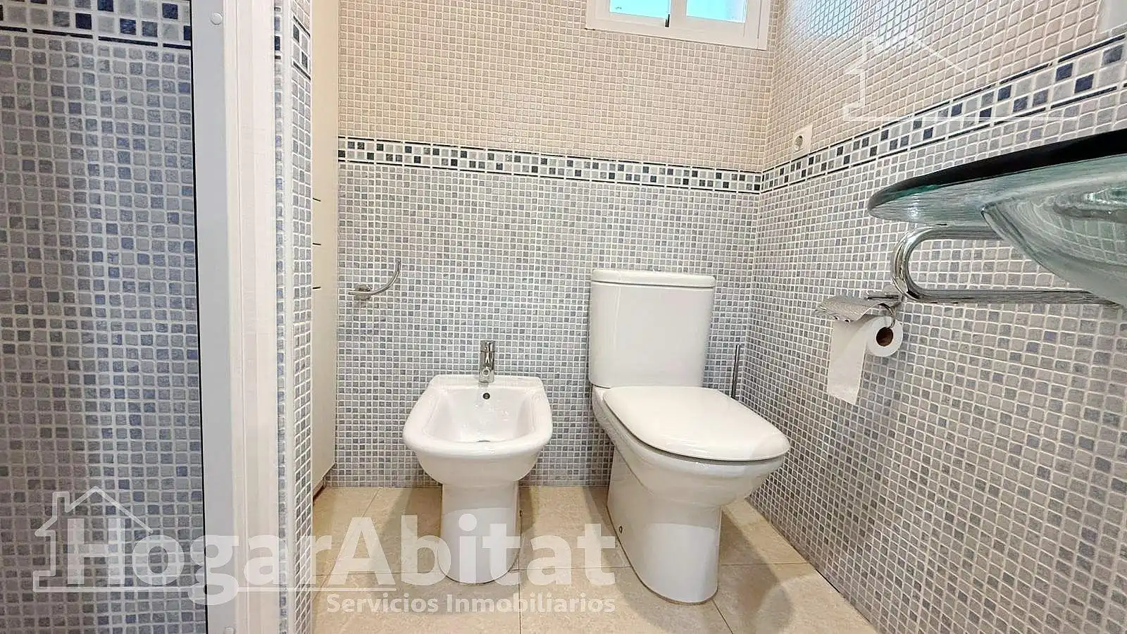 Bathroom of Flat for sale in Piles  with Private garden, Terrace and Furnished
