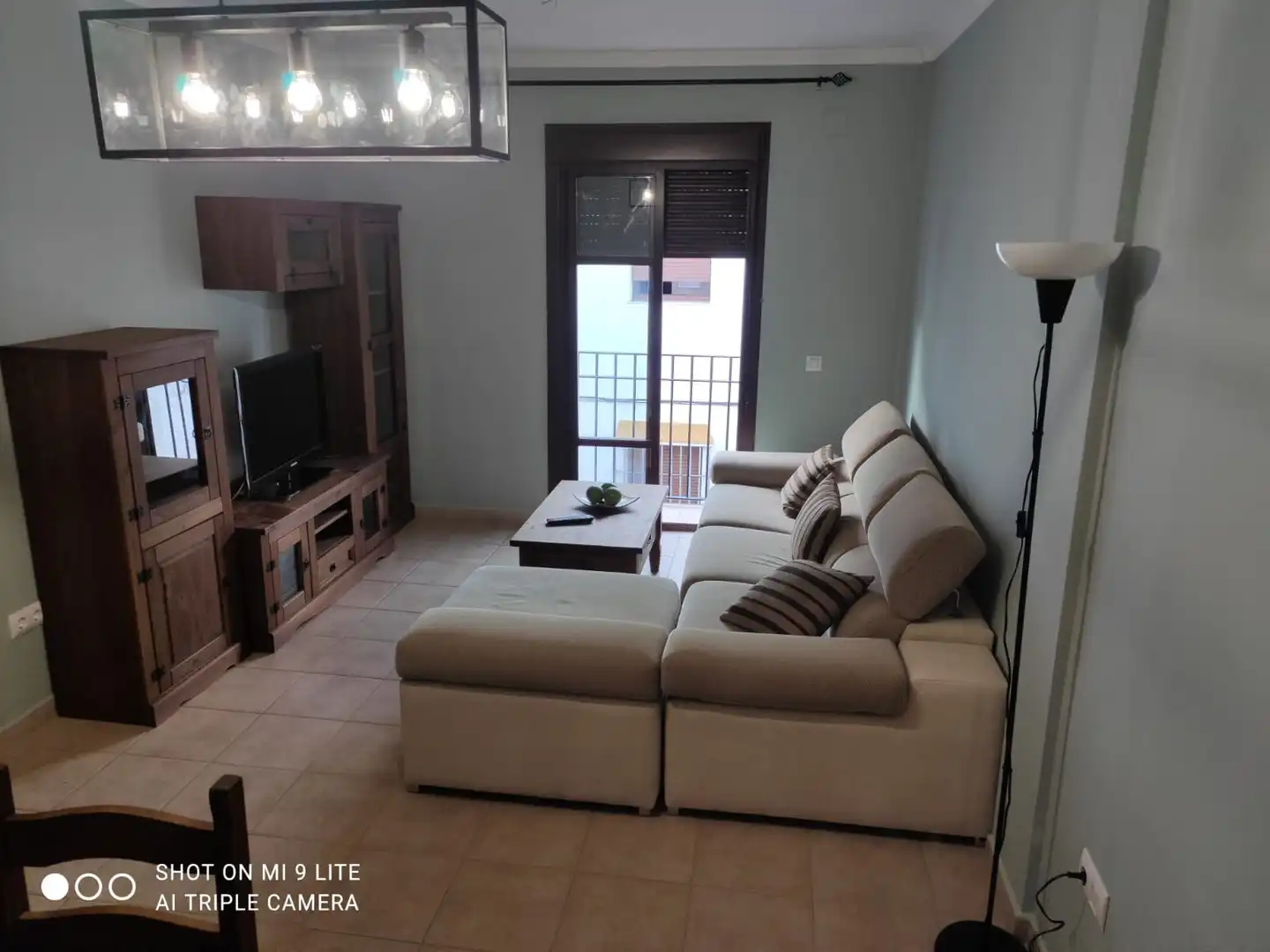 Sala de estar de Piso en venta en Algar con Amueblado, Lavadora y Microondas