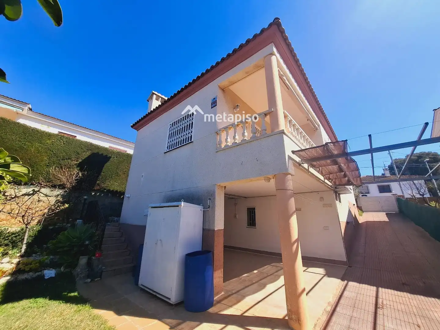 Vista exterior de Casa o xalet en venda en Calafell amb Aire condicionat, Calefacció i Terrassa