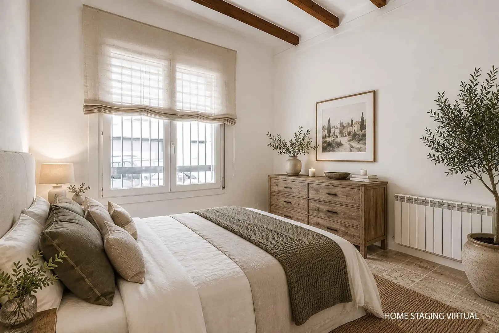 Dormitori de Casa o xalet en venda en Castellar del Vallès amb Aire condicionat, Calefacció i Jardí privat