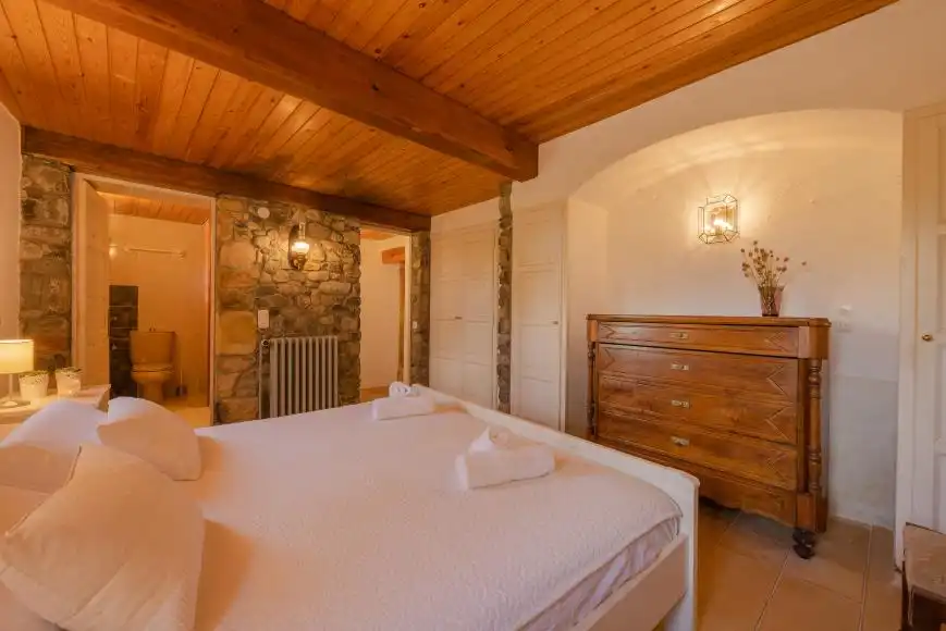 Dormitori de Finca rústica en venda en Riudarenes amb Aire condicionat, Calefacció i Jardí privat
